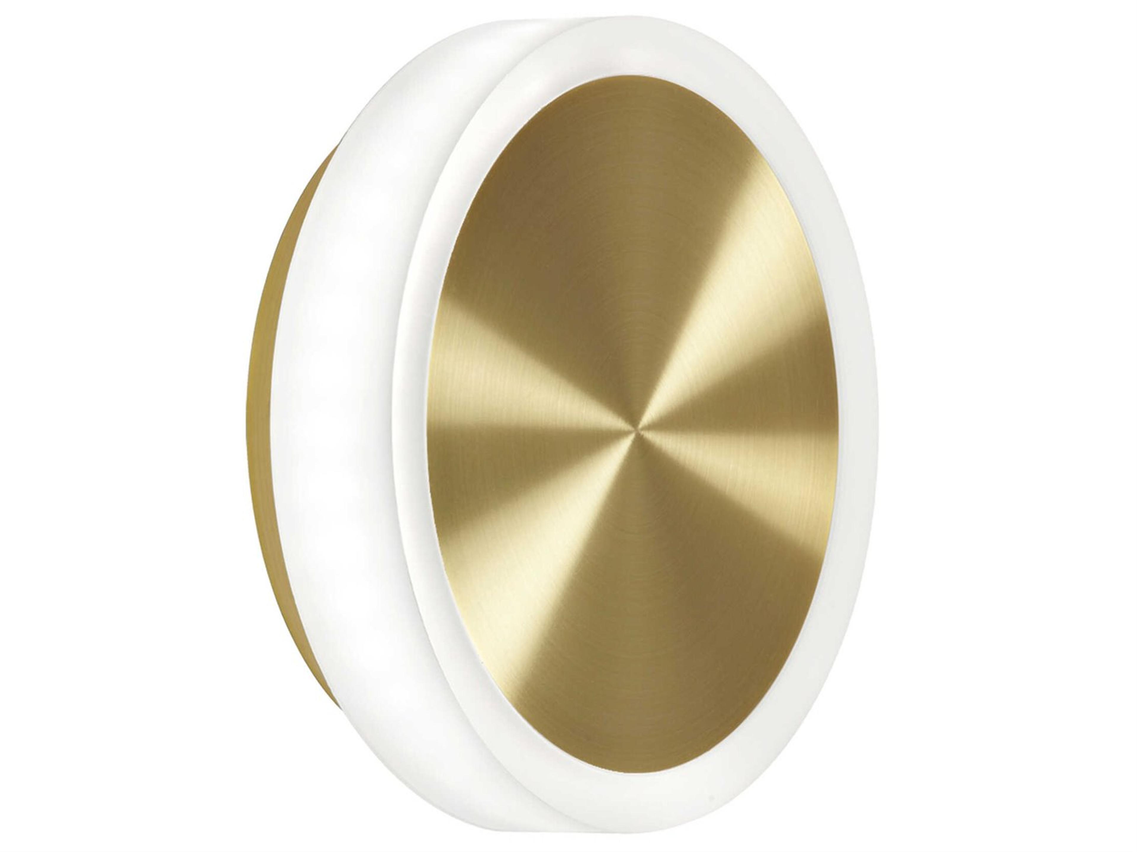 Dainolite Topaz 1-Light Aged Brass Wall Sconce