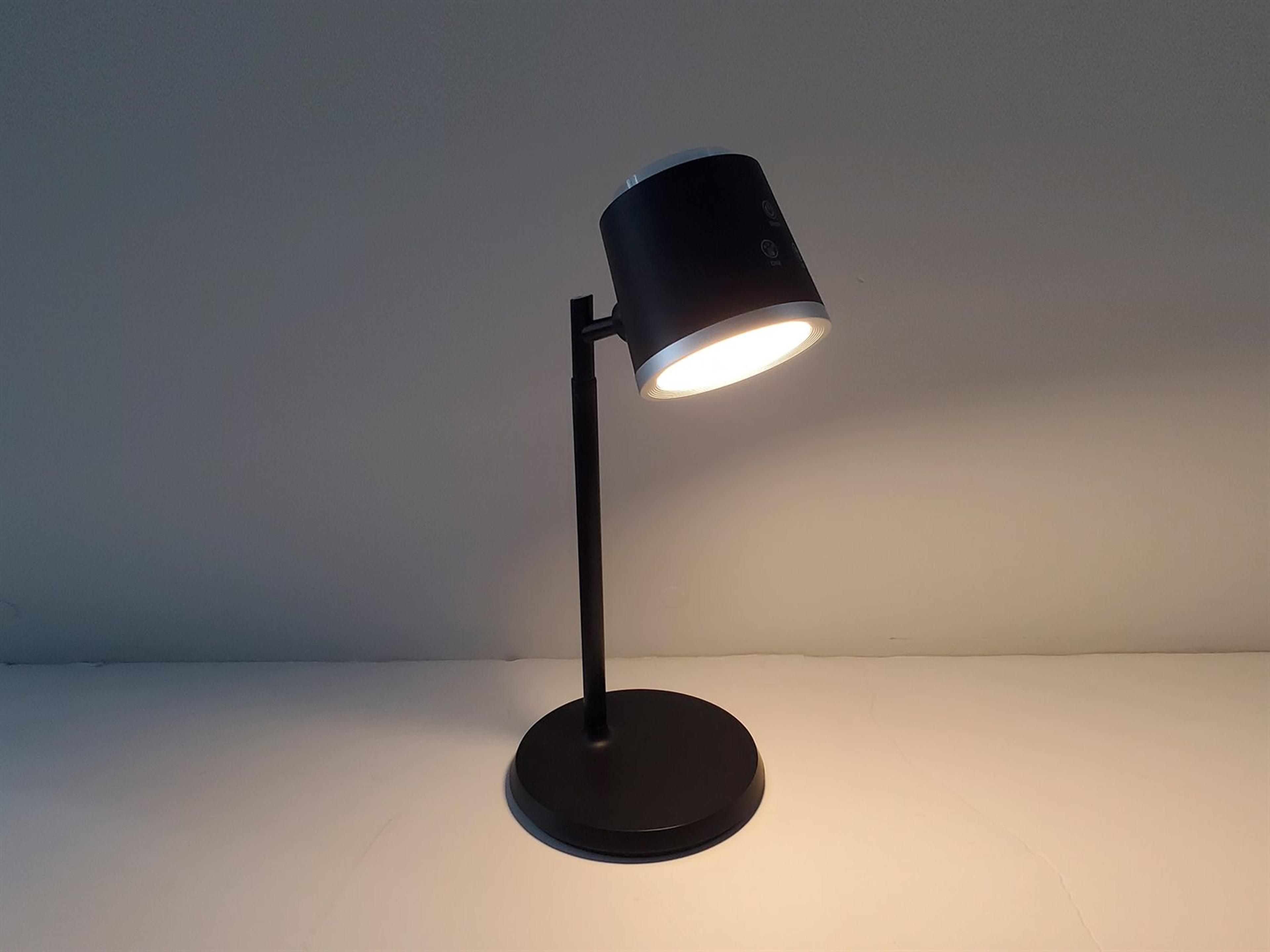 Dainolite Tram Matte Black Desk Lamp