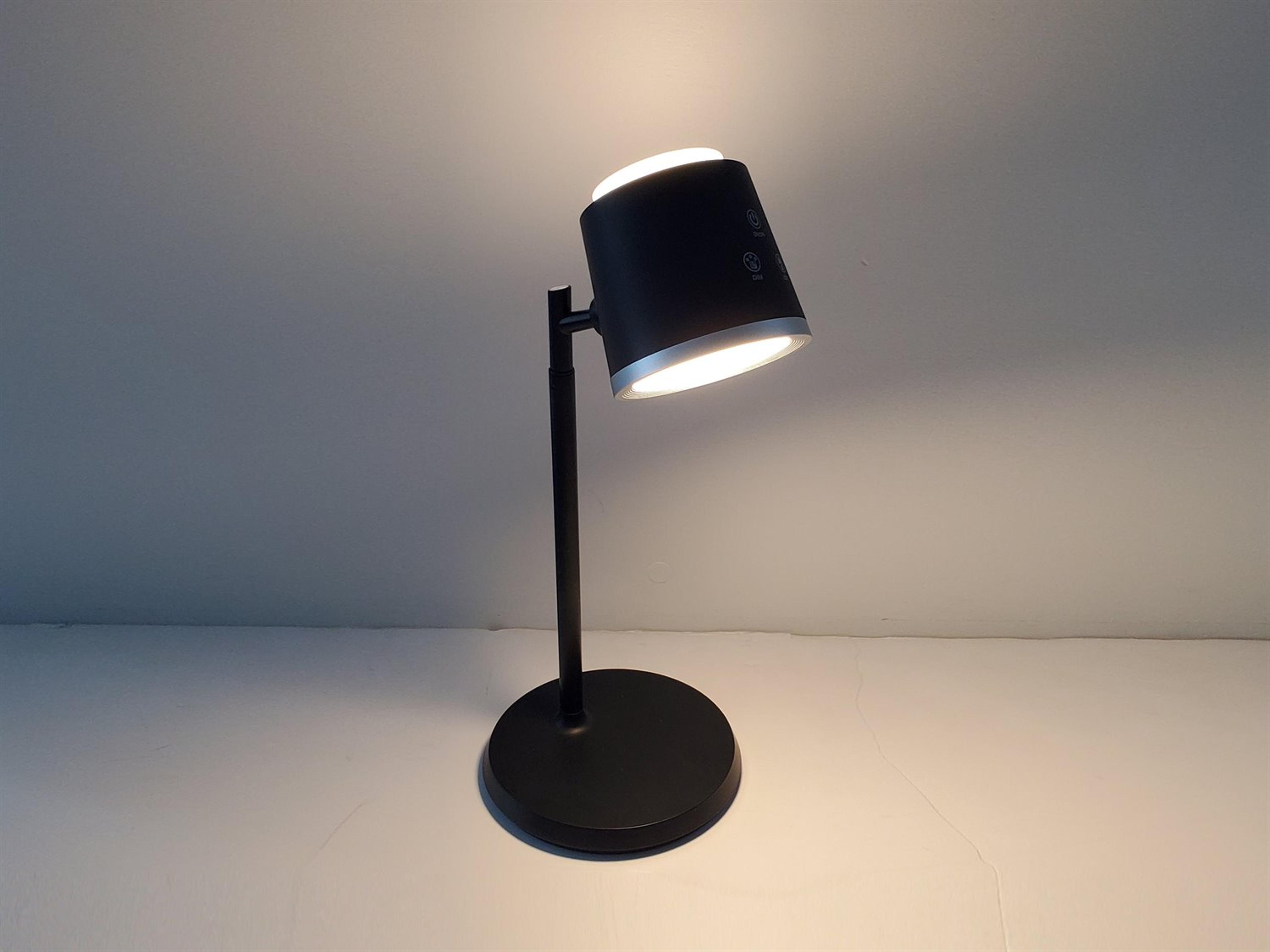 Dainolite Tram Matte Black Desk Lamp