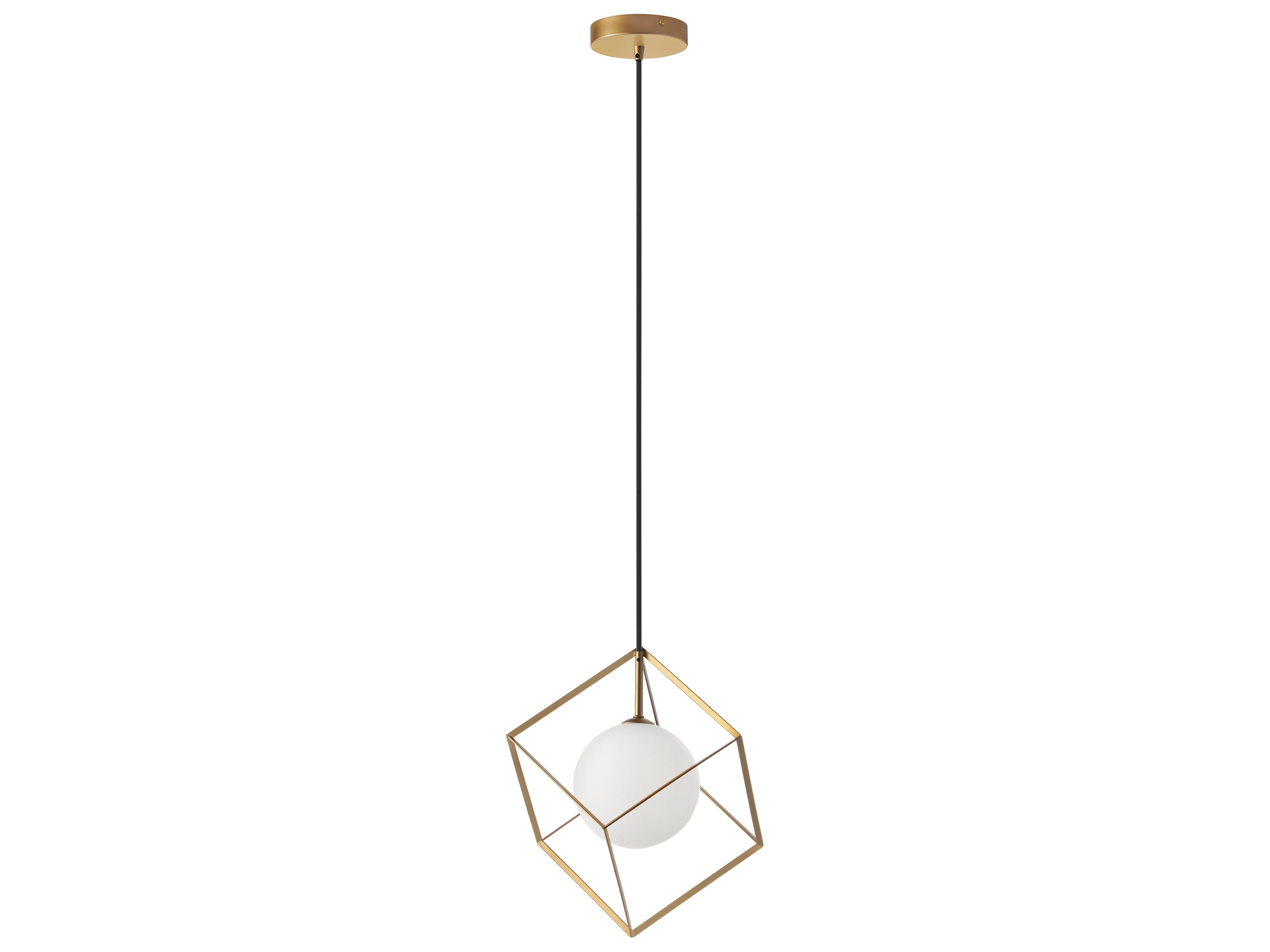 Thomson 1-Light Gold Geometric Mini Pendant