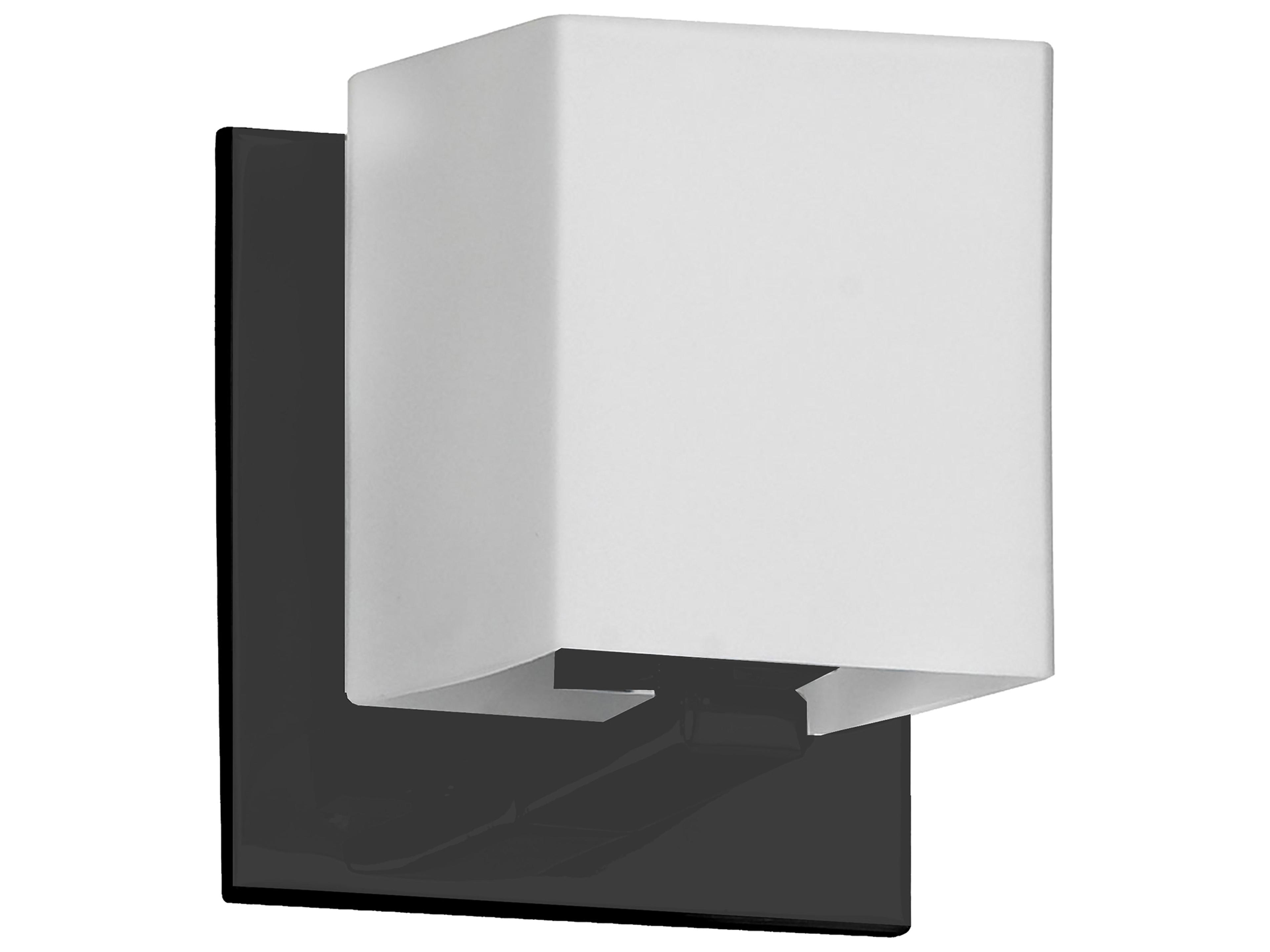 Verona Wall Sconce Matte Black Modern