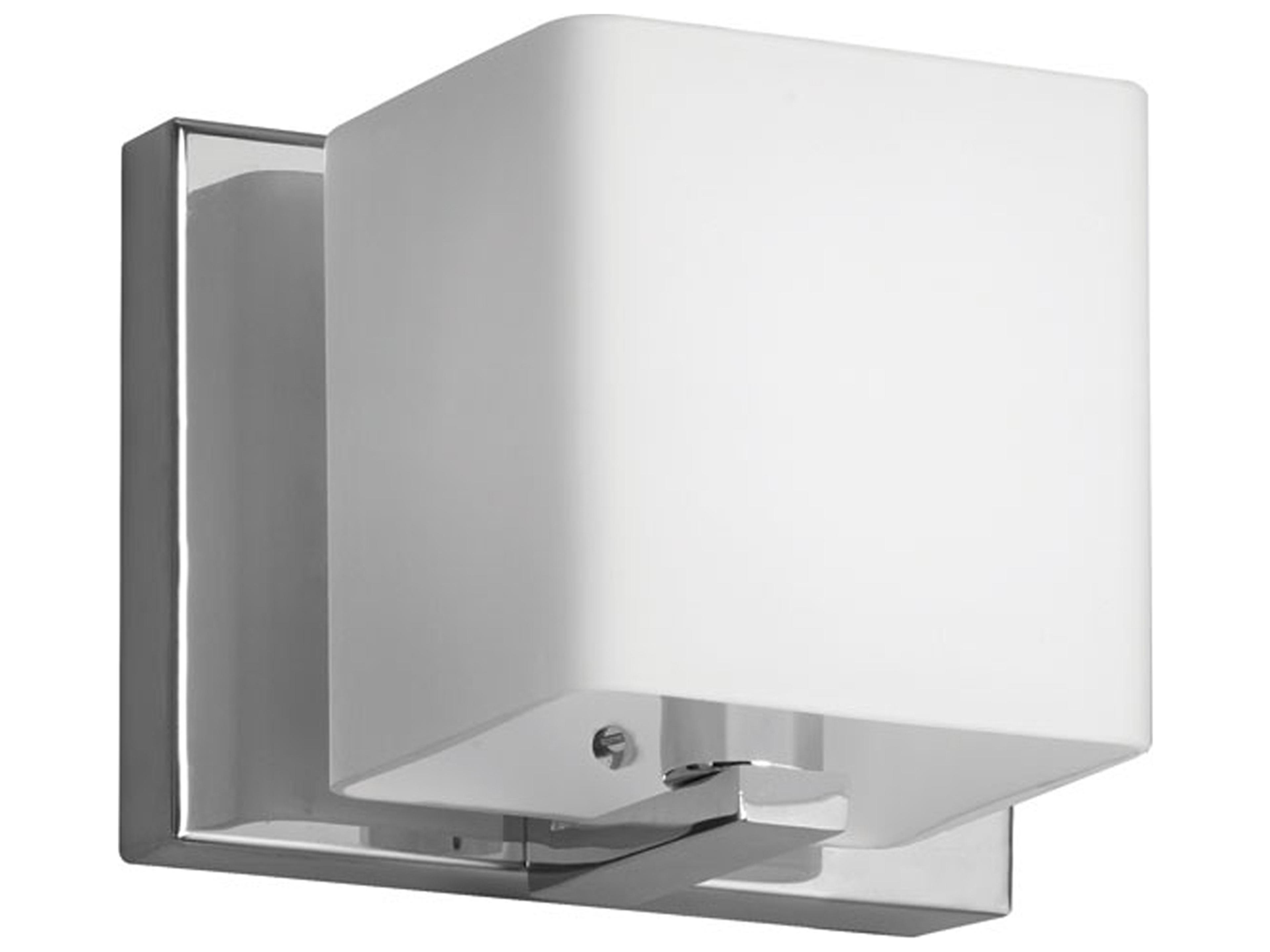 Verona 1-Light Polished Chrome Wall Sconce