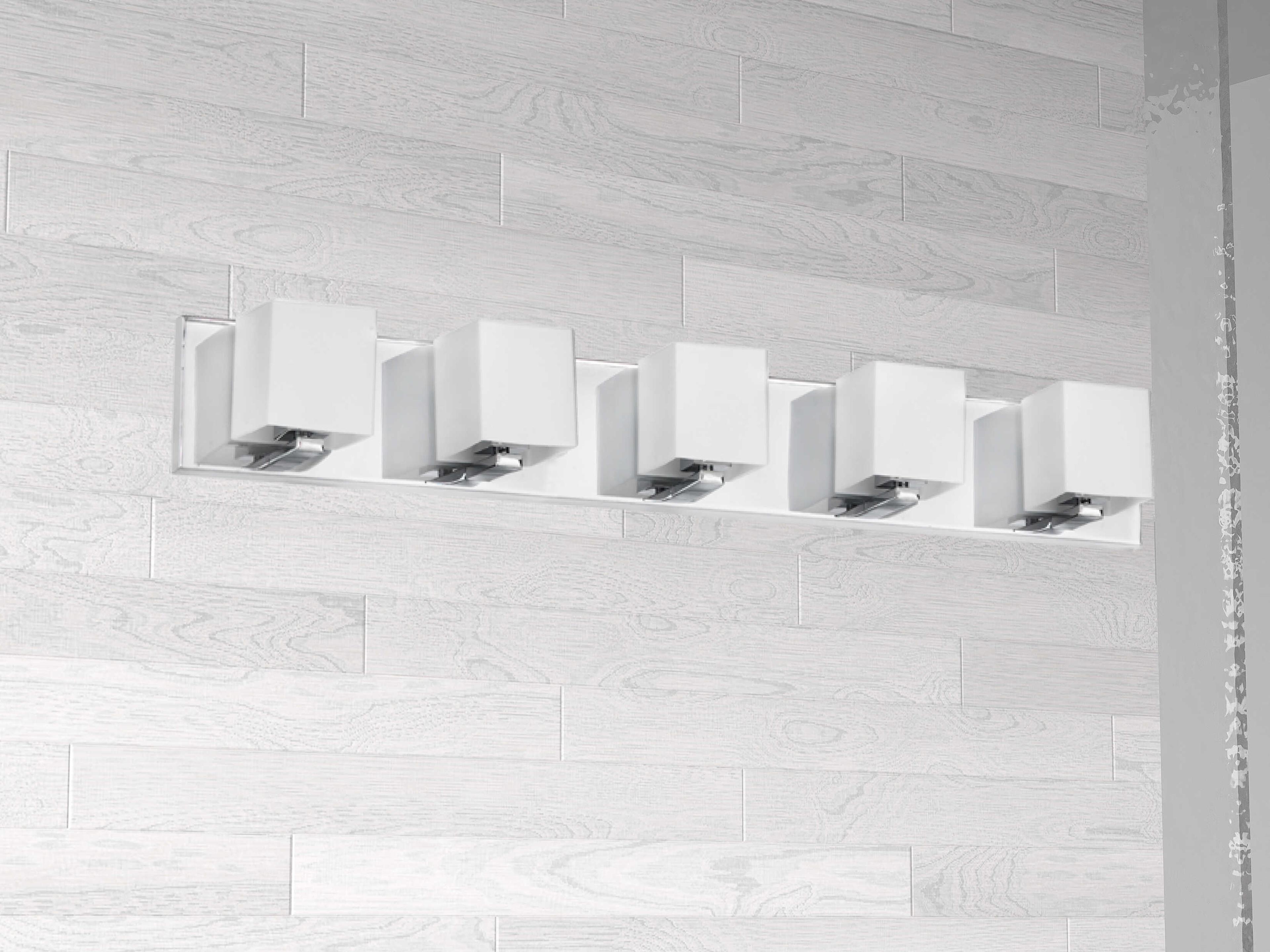 Dainolite Verona 5-Light Polished Chrome Vanity Light