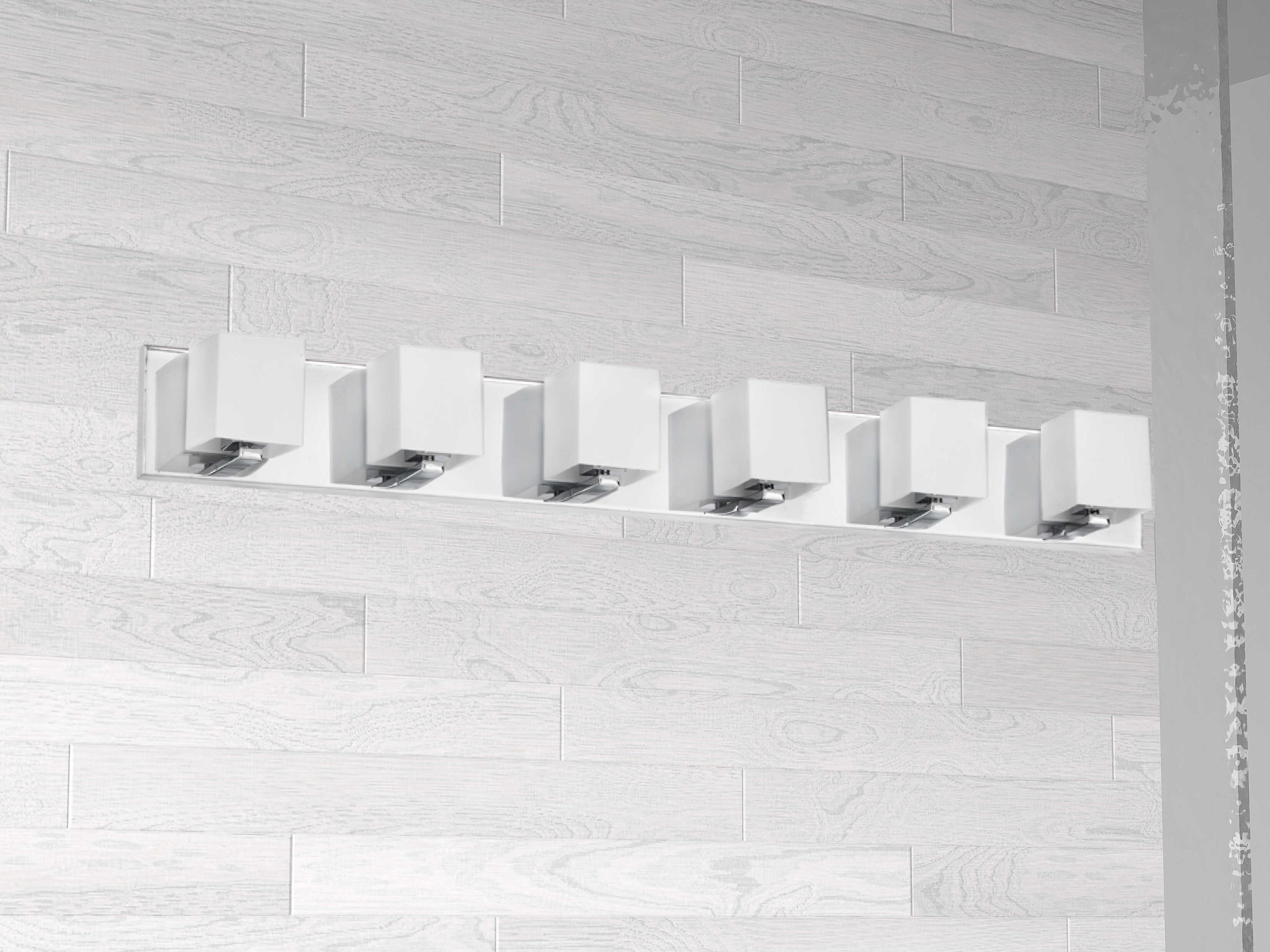 Dainolite Verona 6-Light Polished Chrome Vanity Light