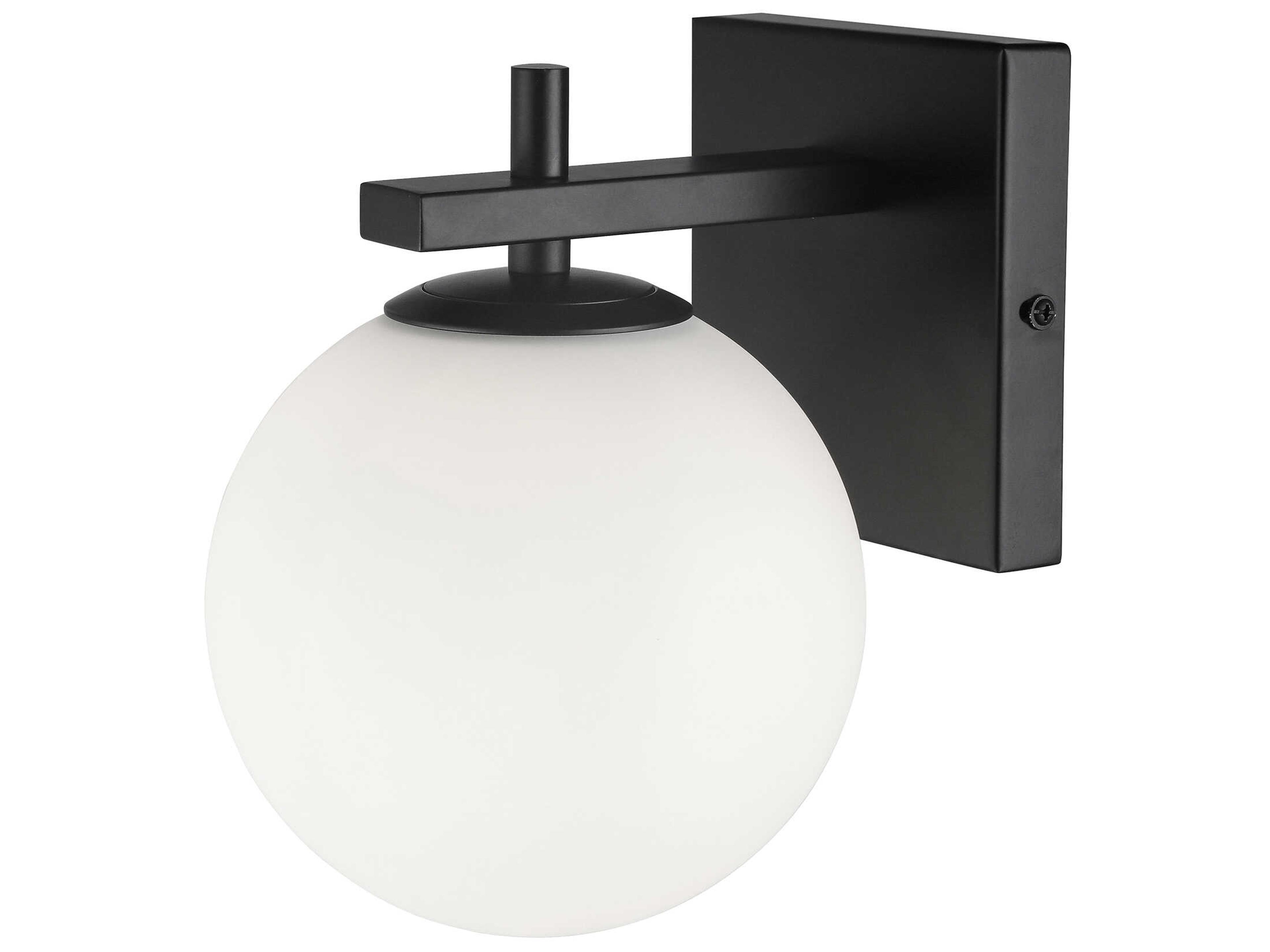 Vivaldi Wall Sconce Modern Black and White