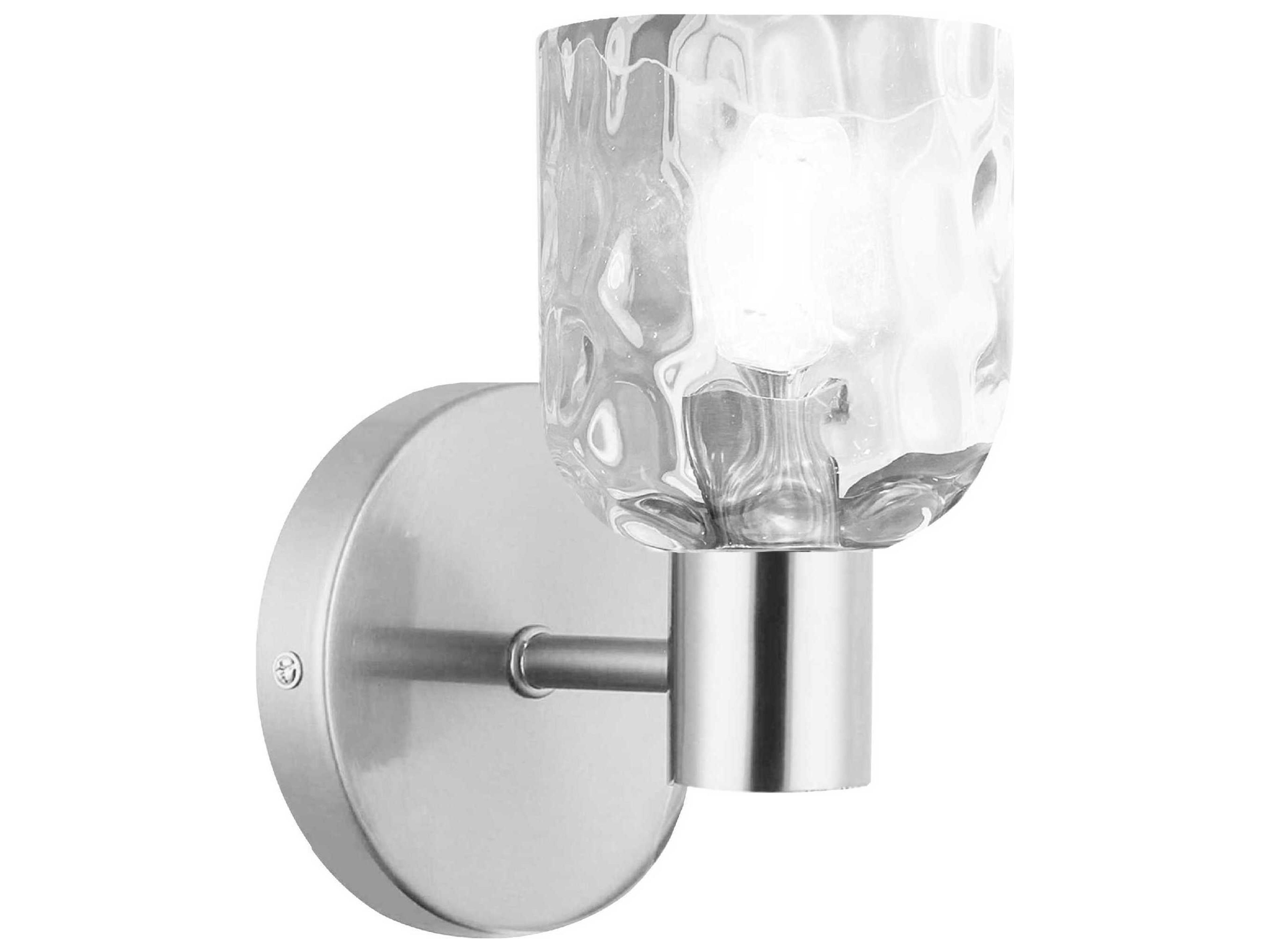 Vallora 1-Light Polished Chrome Wall Sconce