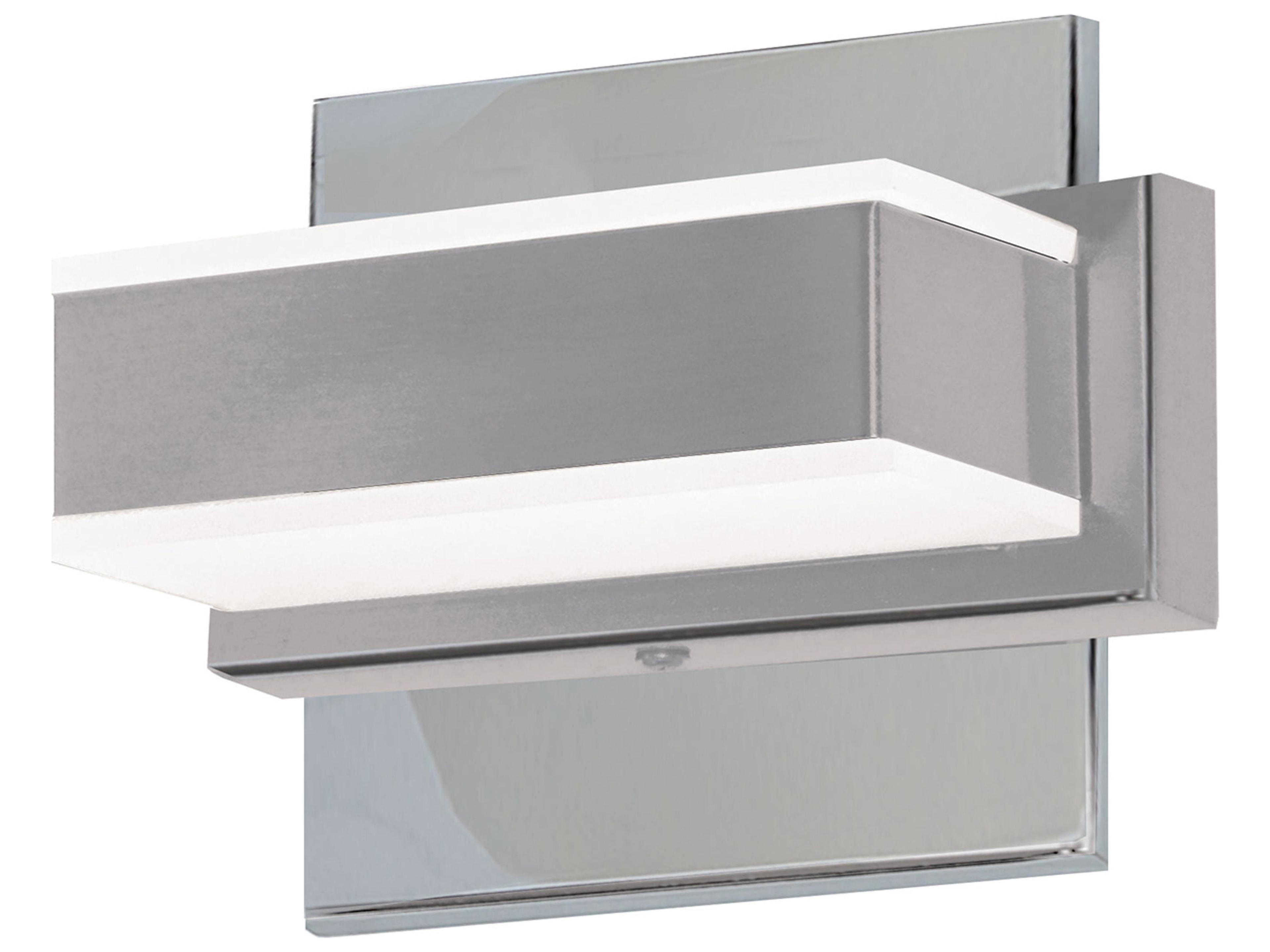 Viola 1-Light Polished Chrome Vanity Light