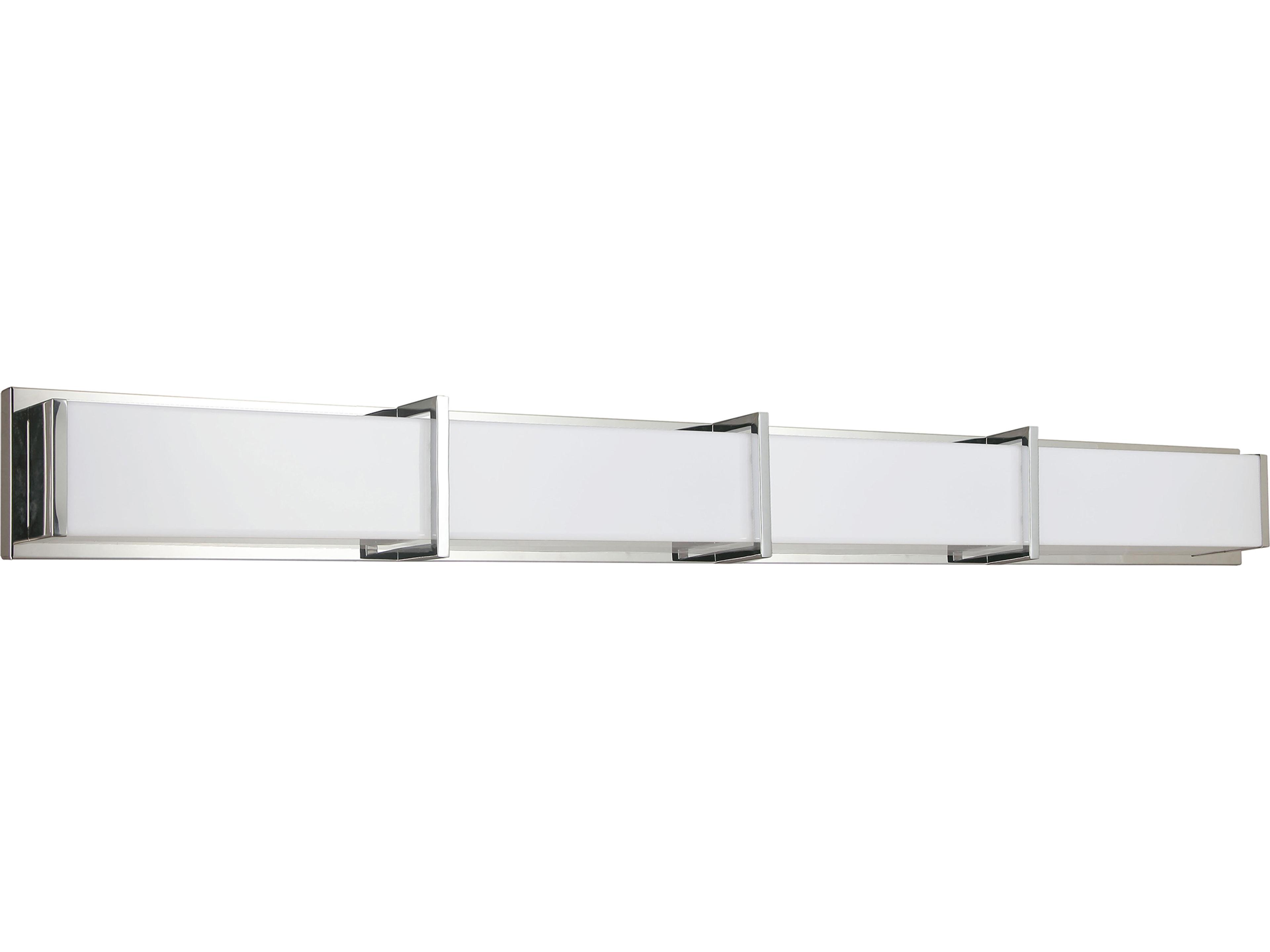 Winston 1-Light Polished Chrome Vanity Light