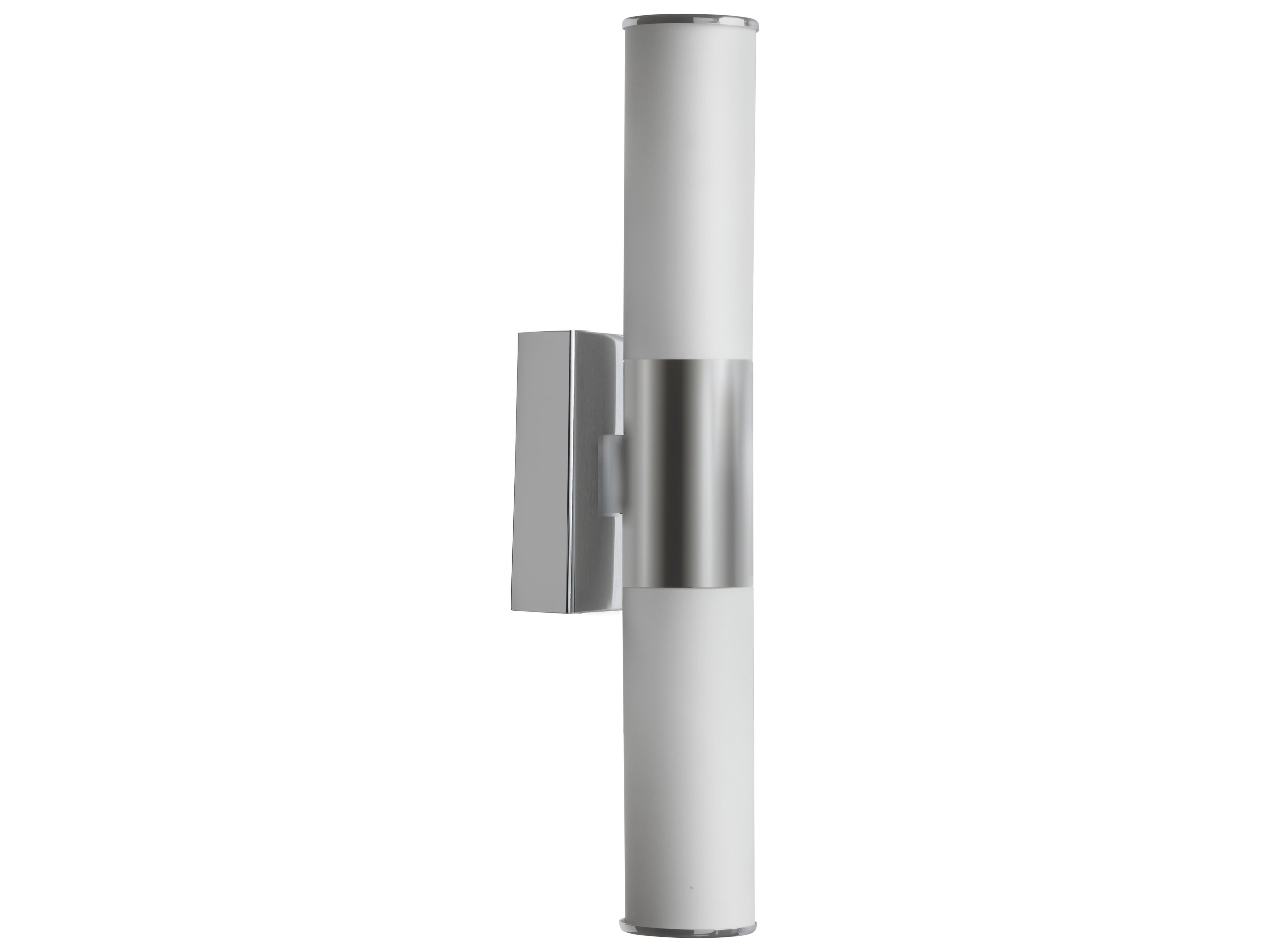 2-Light Brushed Nickel Wall Sconce