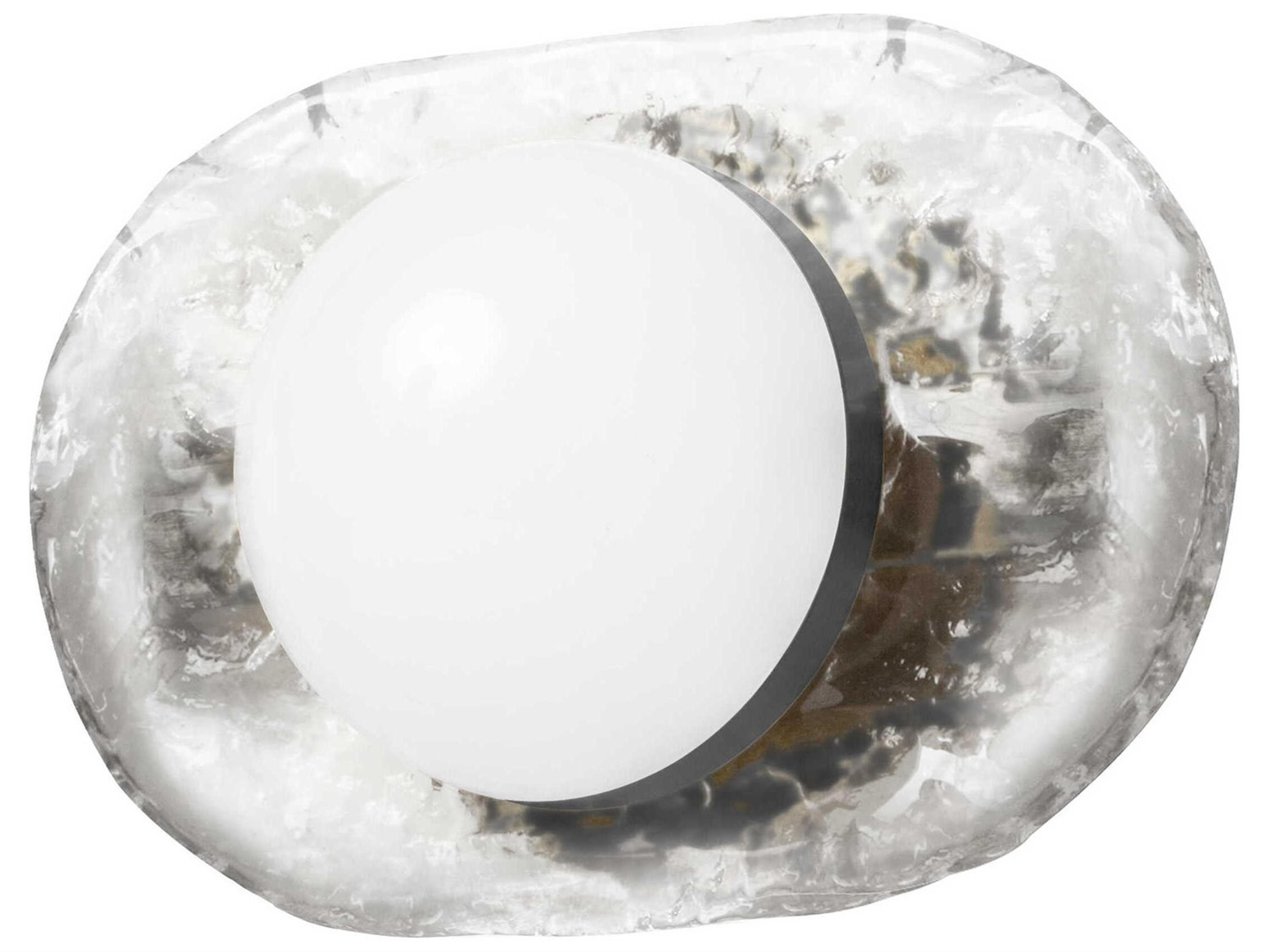 Dainolite Velma 1-Light Matte Black Vanity Light