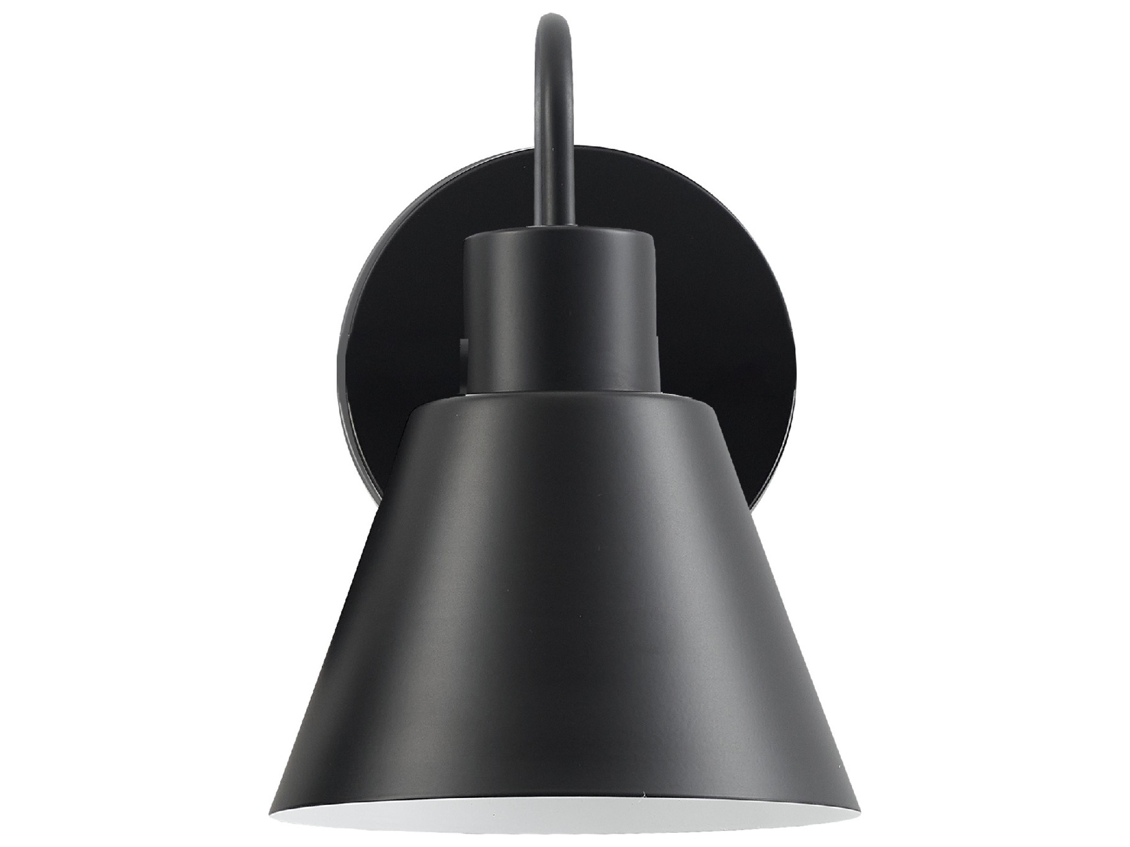 Westley 1-Light Matte Black Wall Sconce