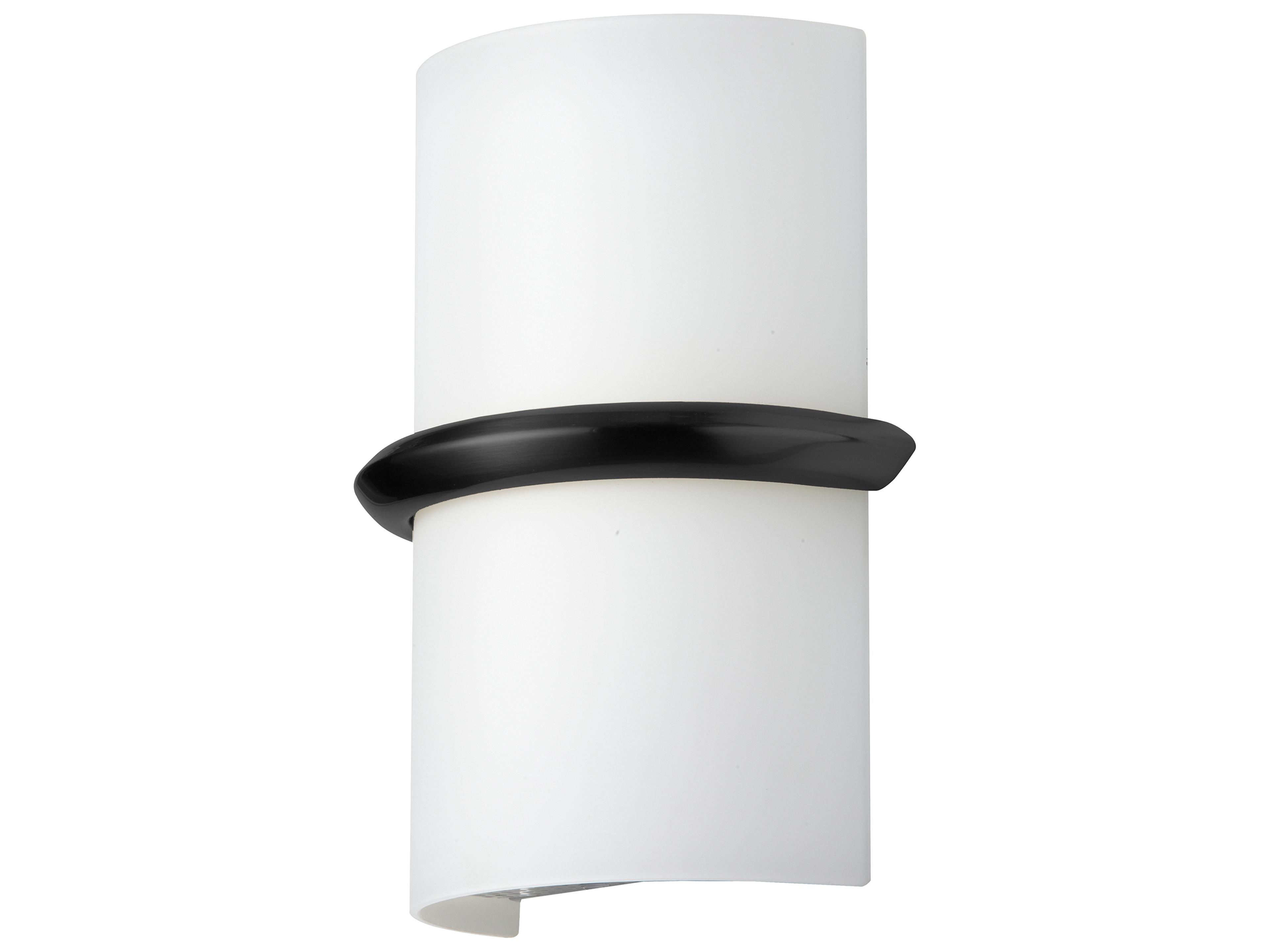 Wallace 1-Light Matte Black Wall Sconce