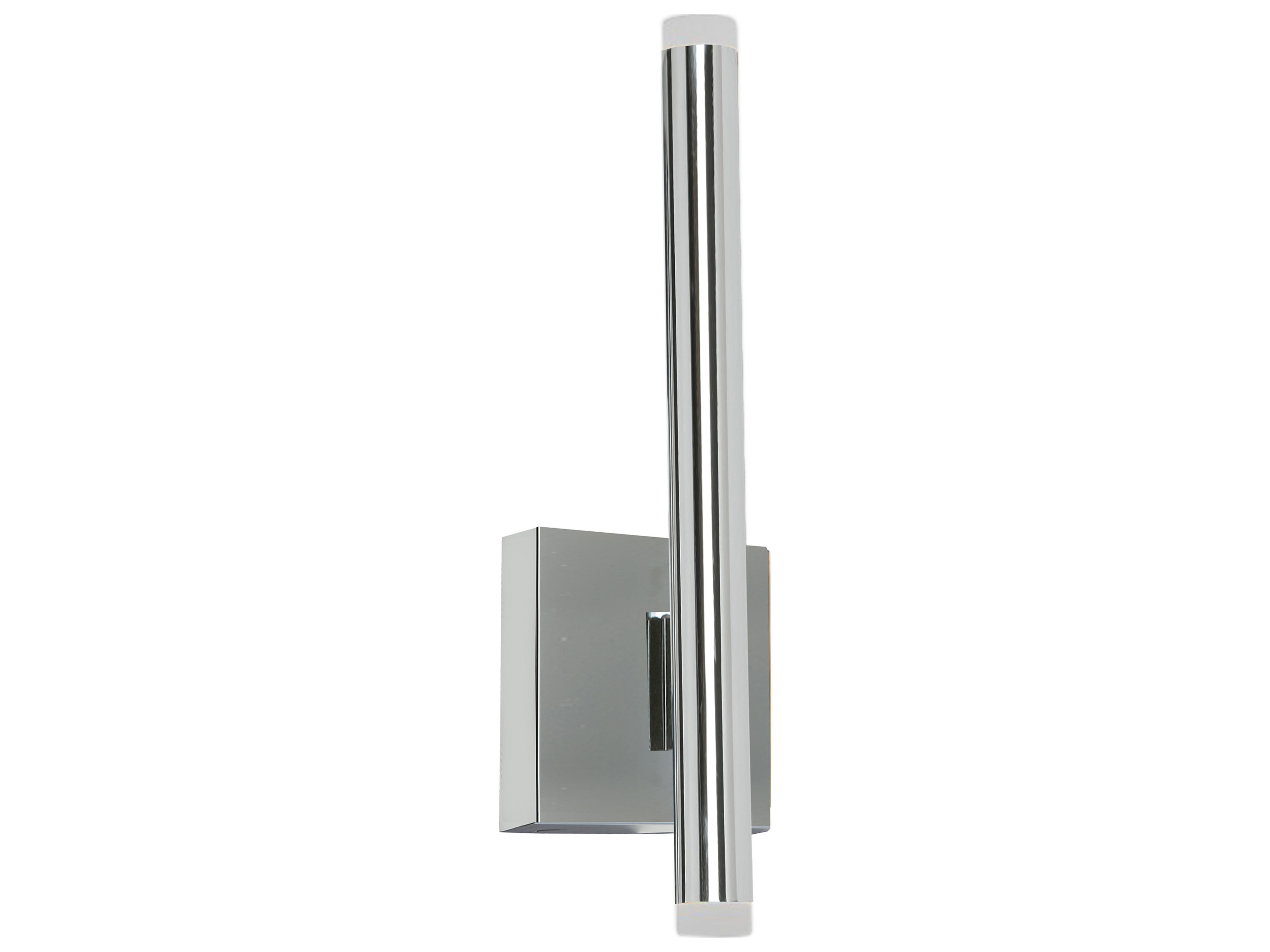 Wilson 2-Light Polished Chrome Wall Sconce