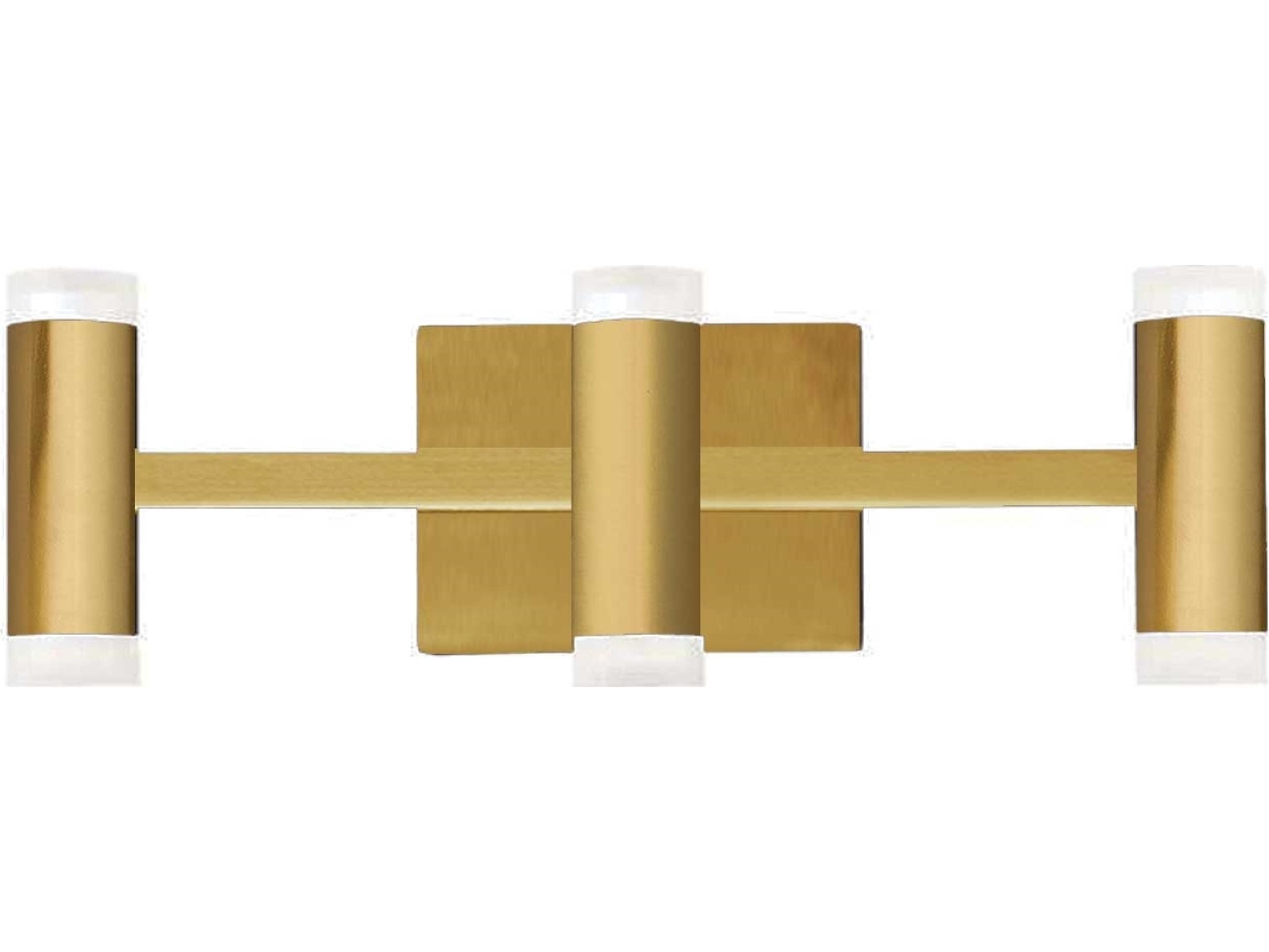 Wilson 6-Light Aged Brass Vanity Light