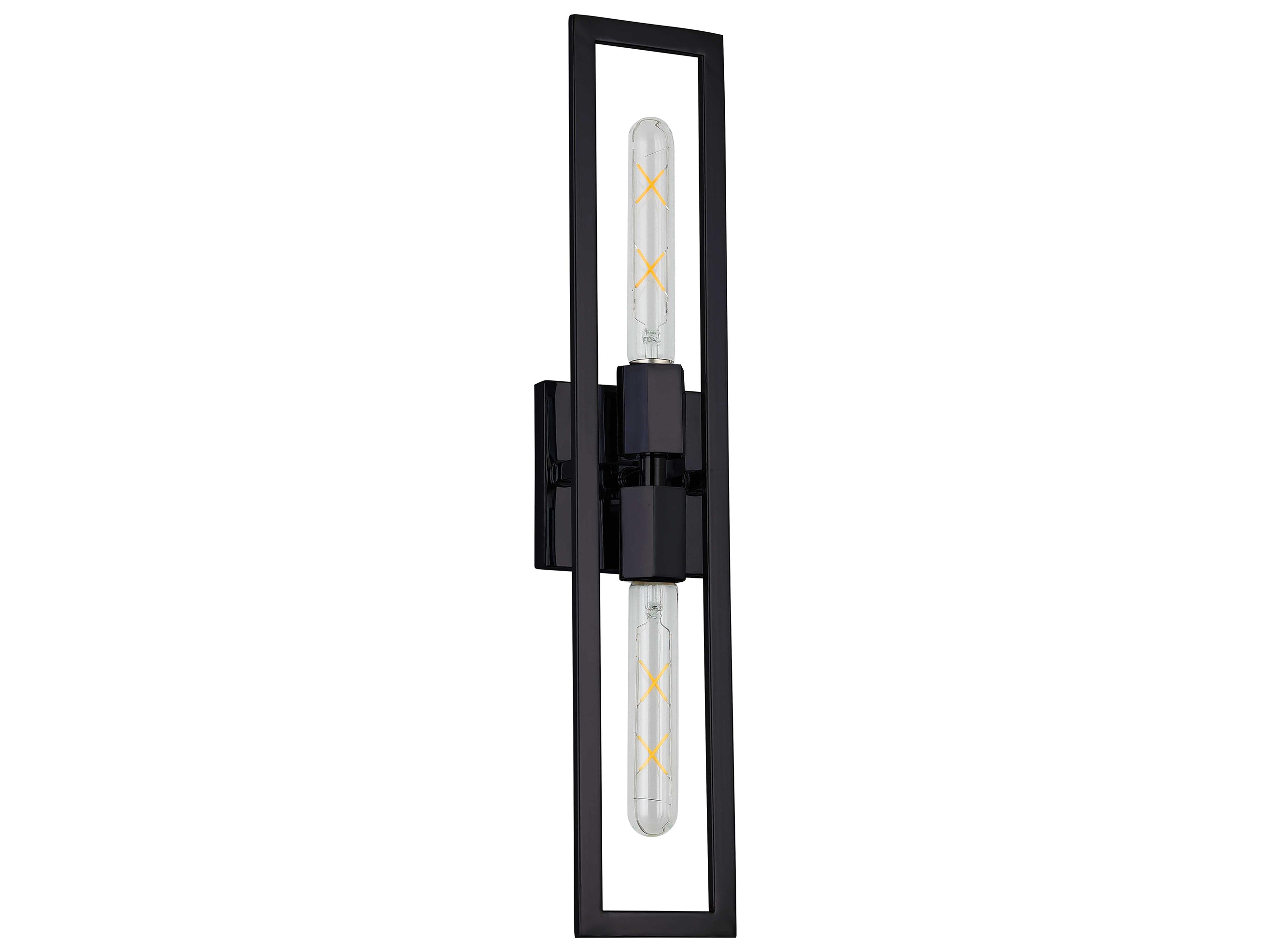 Wisteria Wall Sconce Modern Matte Black