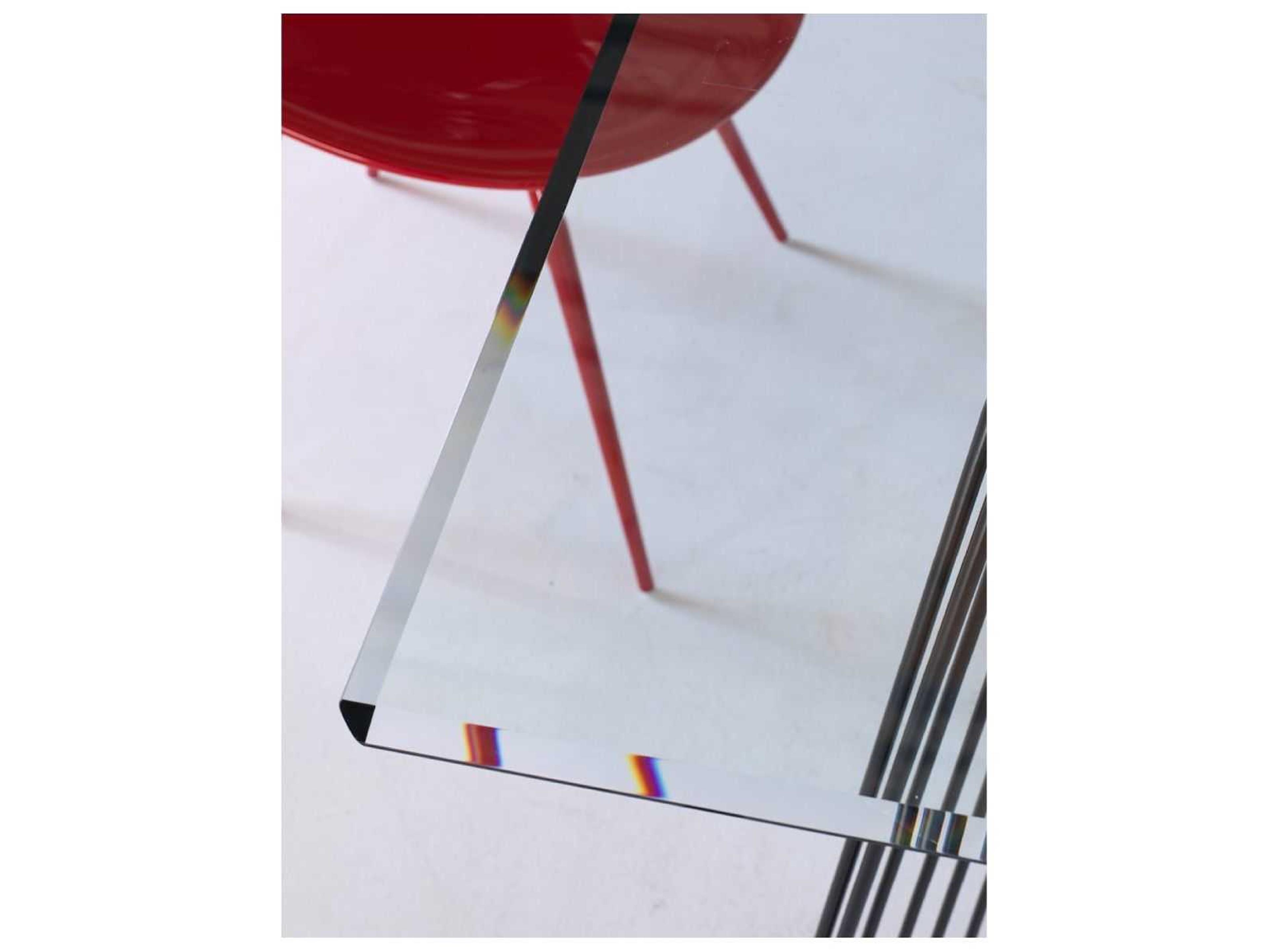 Driade Anapo By Gordon Guillaumier Rectangular Glass Dining Table