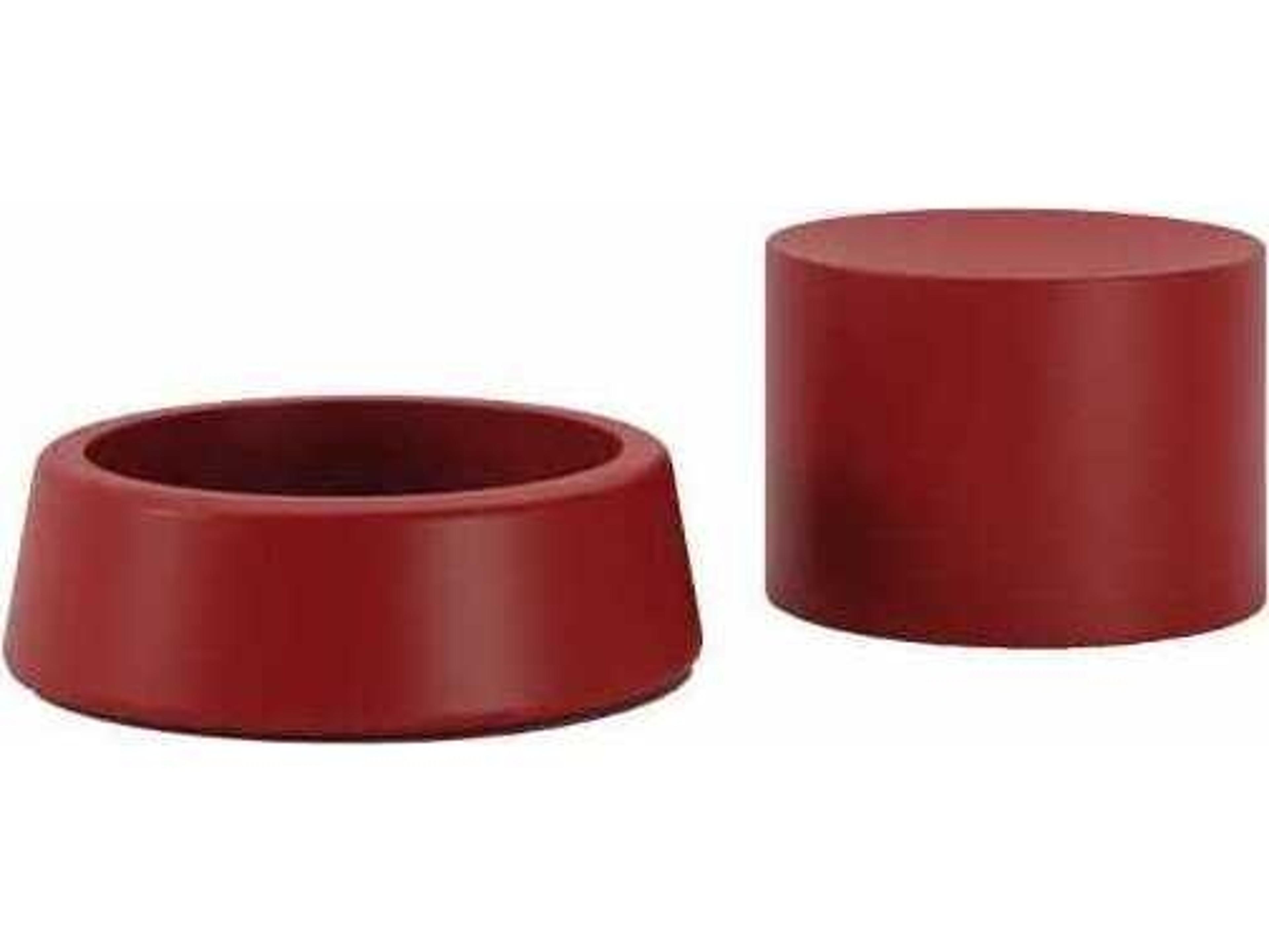 Driade Arcad3 Red Accent Stool