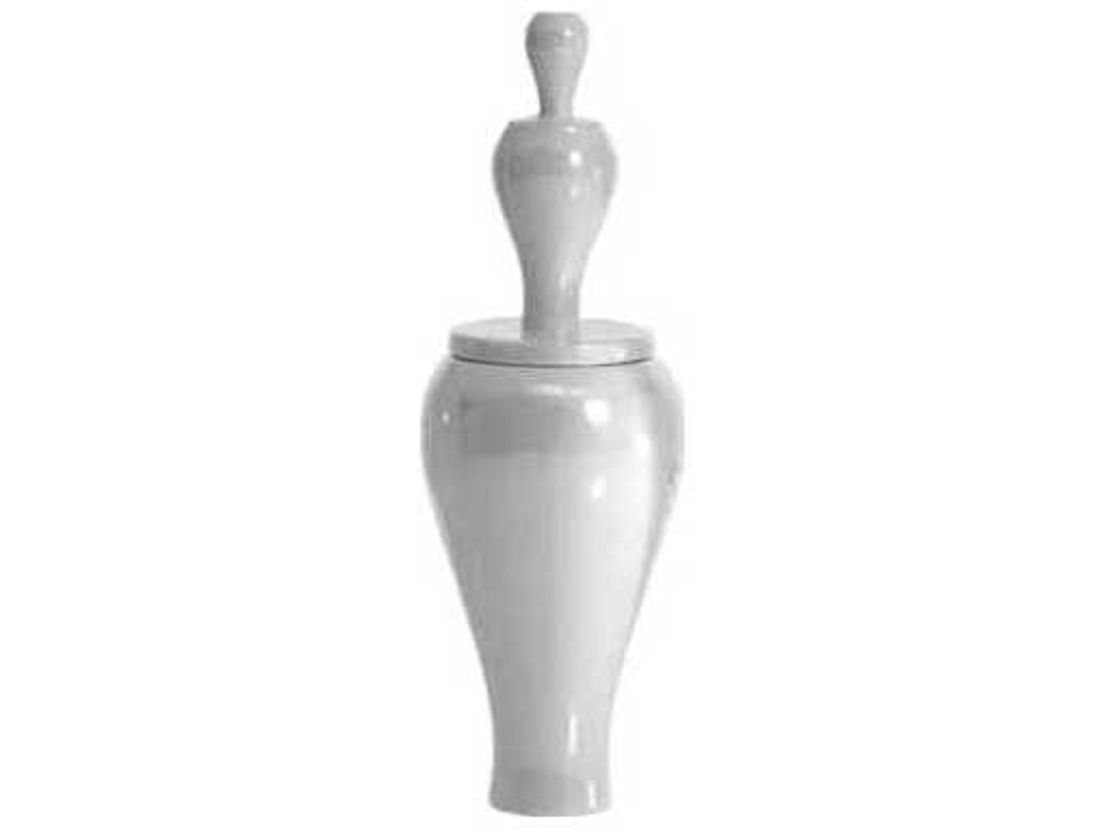 6 Amici By Linde Burkhardt Pearl White Vase