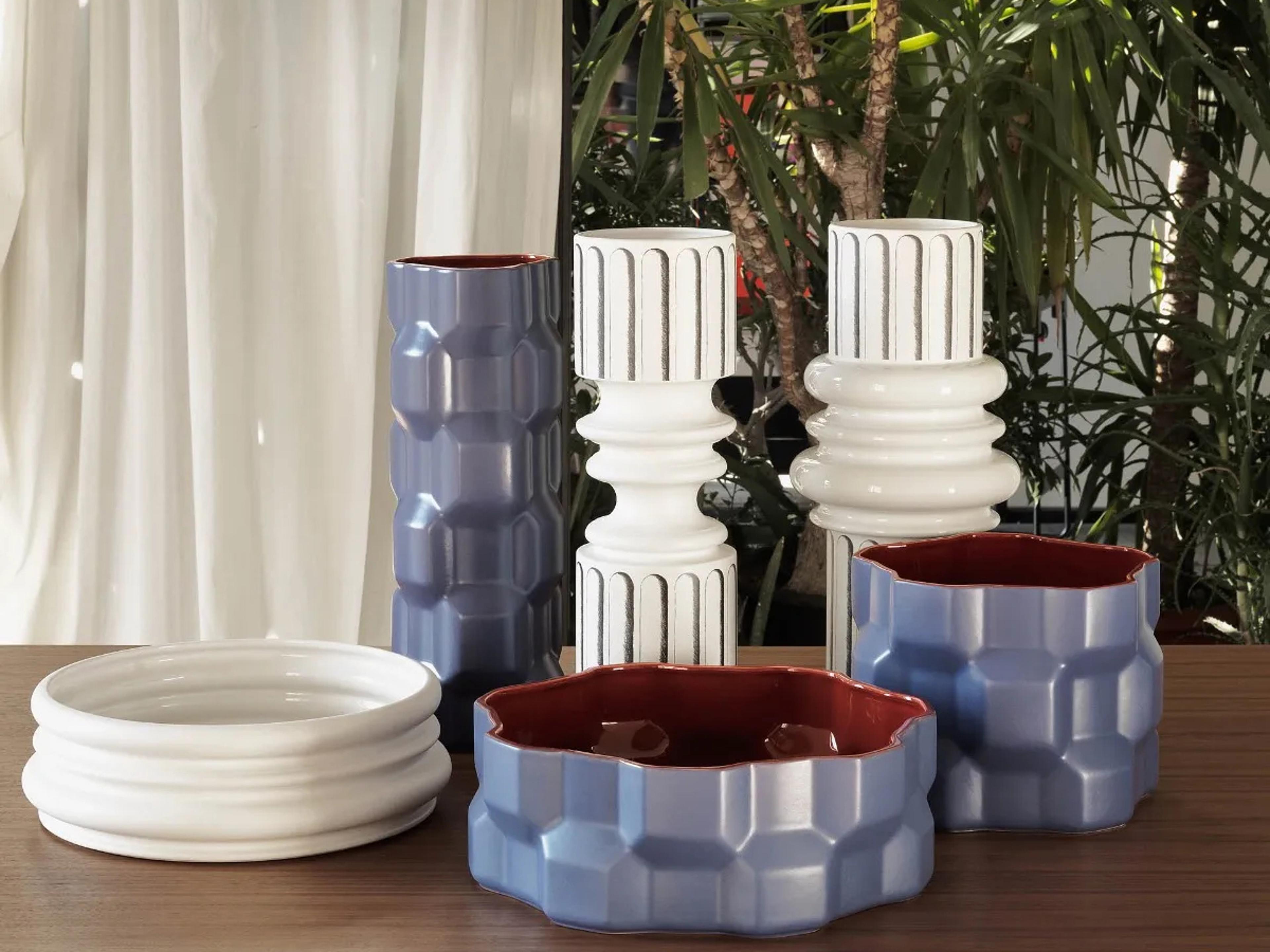 Driade Gear H20 Blue Vase