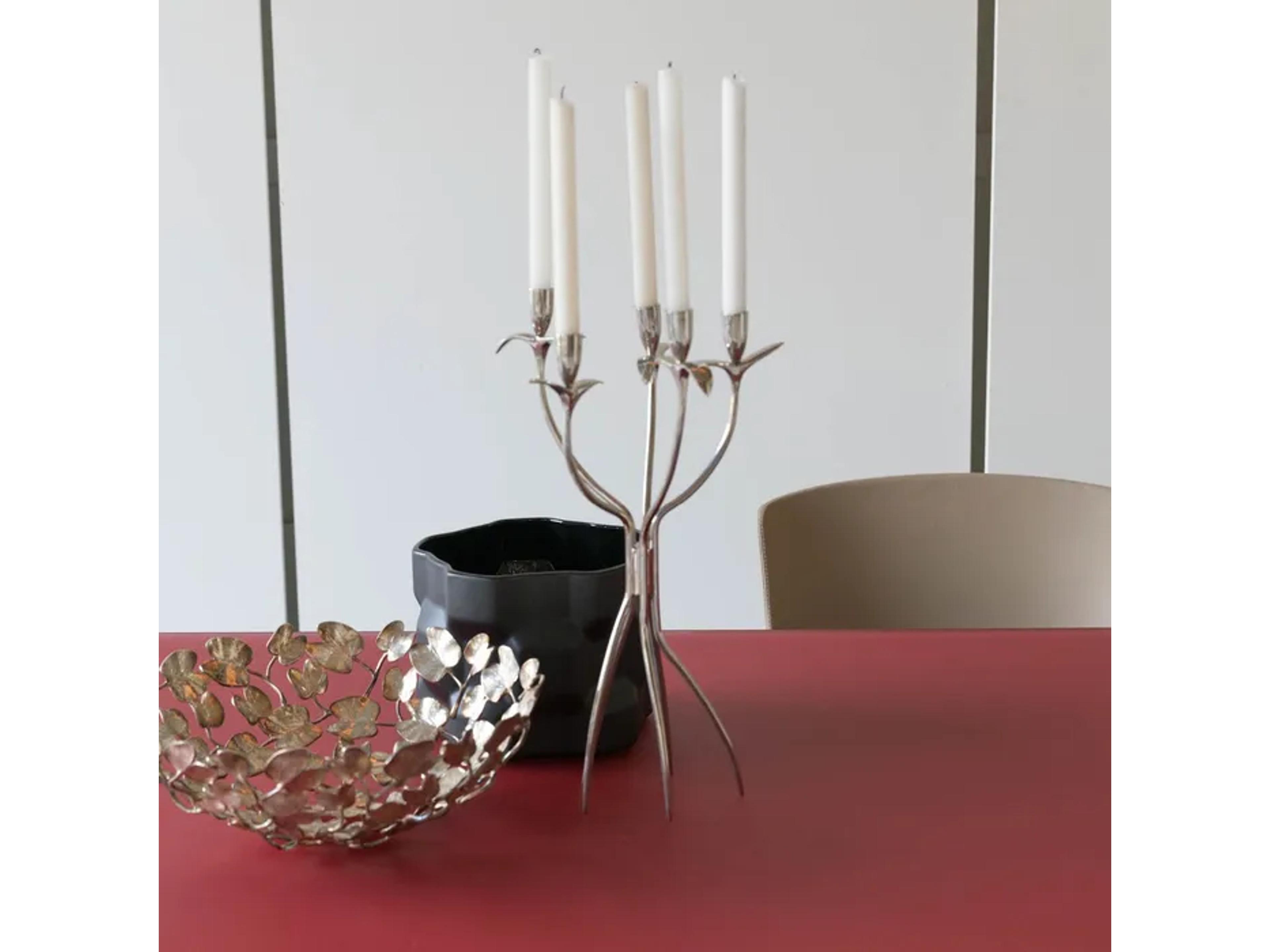 Driade Kachnar By Mann Singh Silver Brass Decorative Bowl