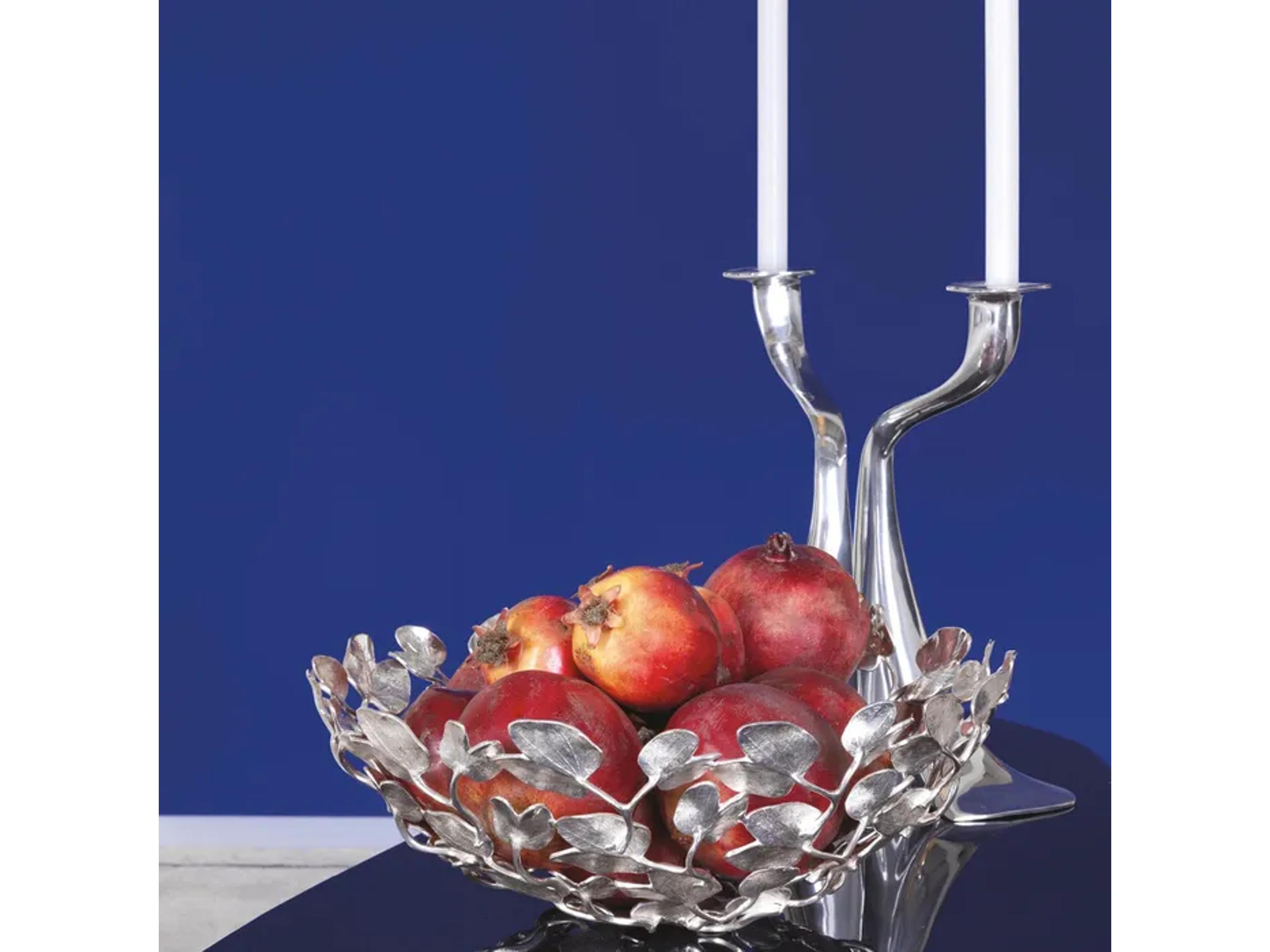 Driade Kachnar By Mann Singh Silver Brass Decorative Bowl