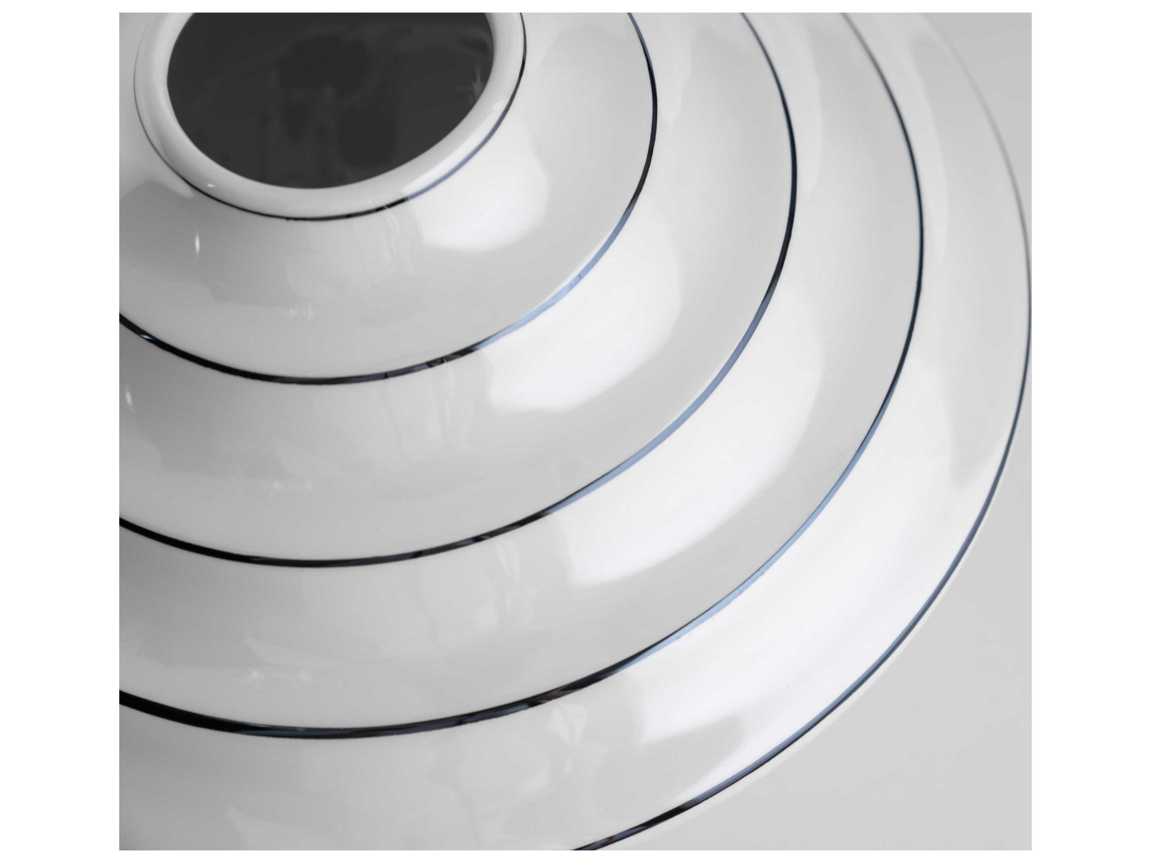 Driade Linde Burkhardt Pearl / Black Decorative Accent