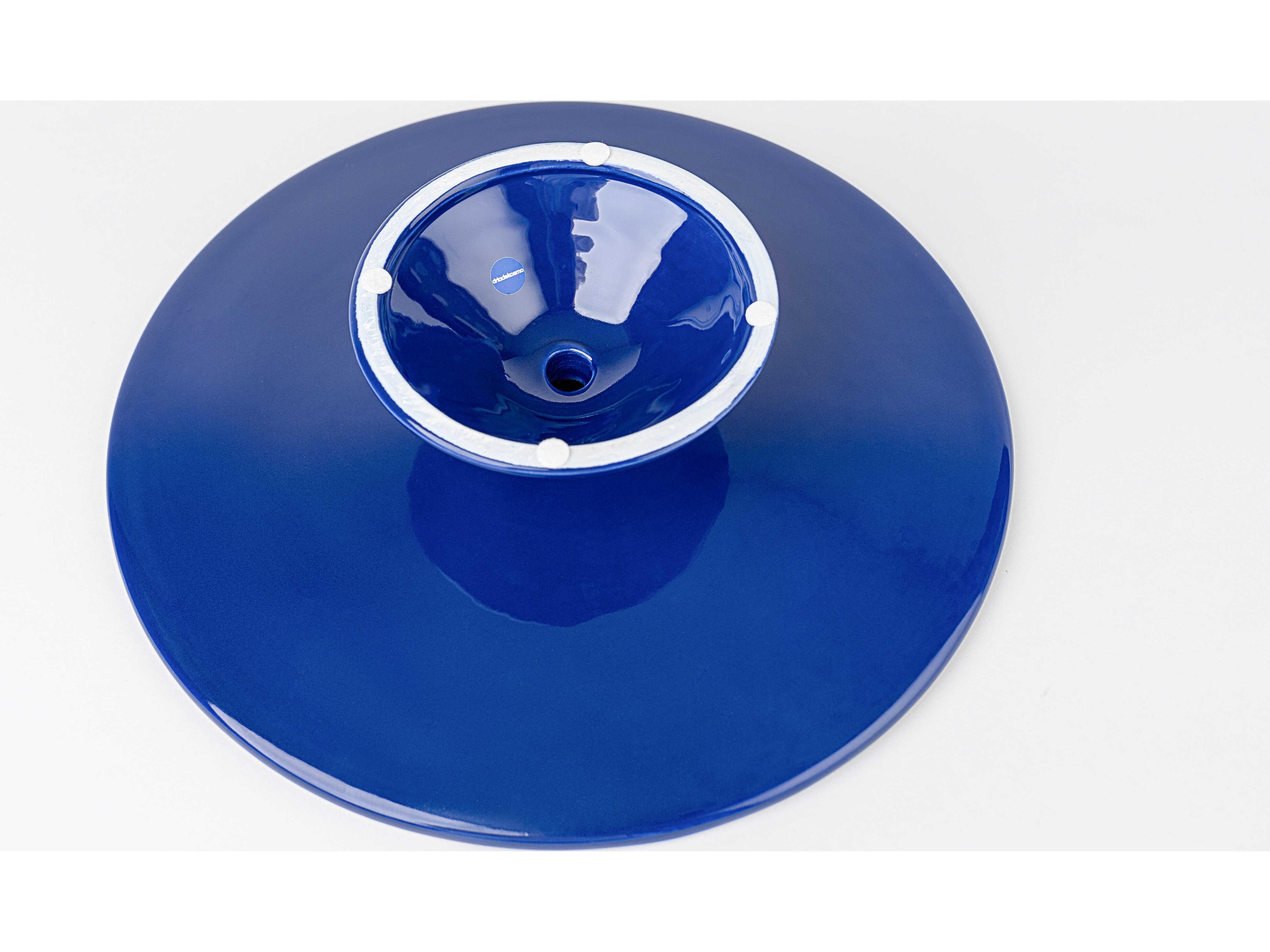 Driade Linde Burkhardt Blue / Silver Serving Tray