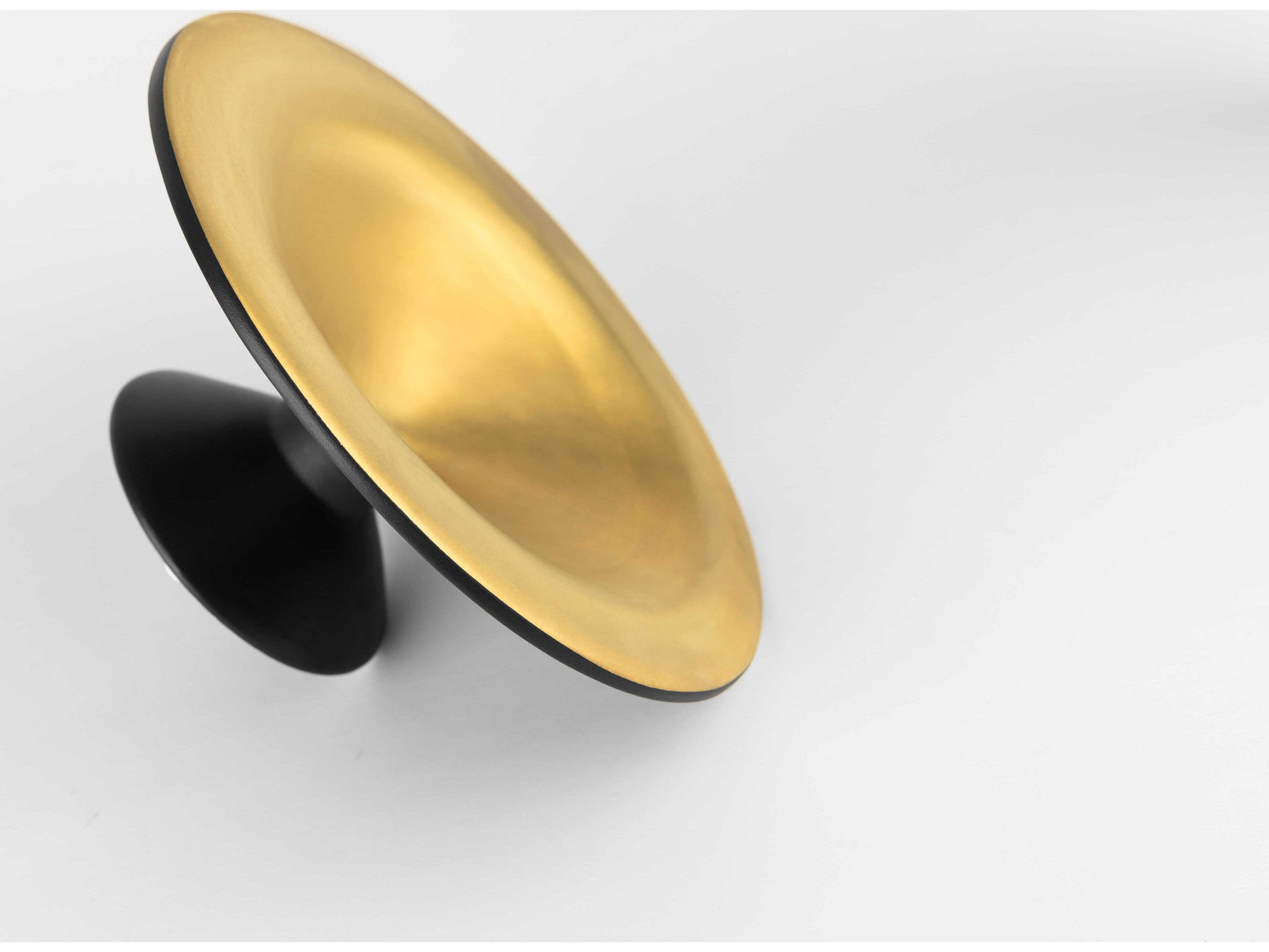 Driade Linde Burkhardt Oxidized Copper / Gold Decorative Bowl