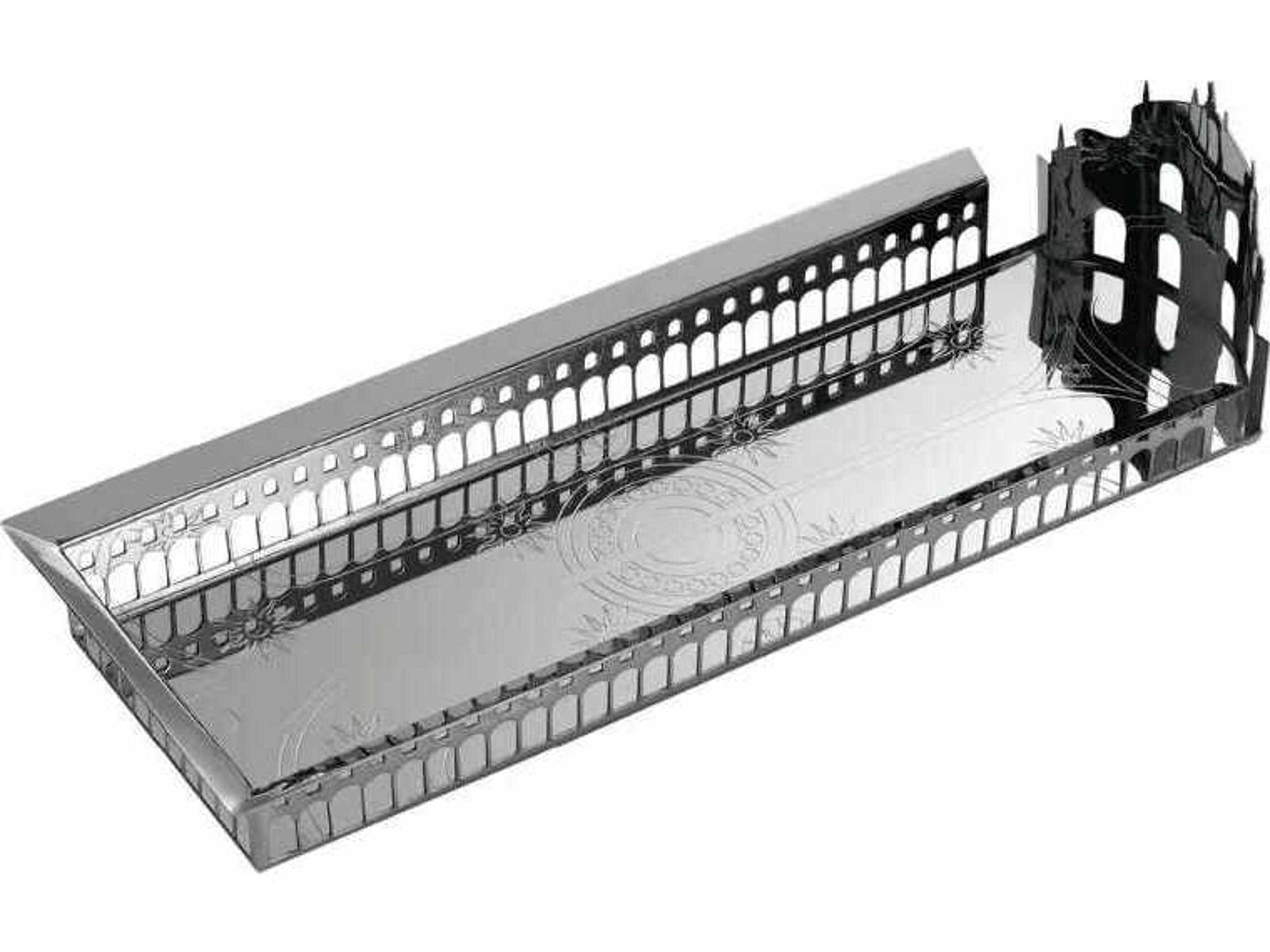 Driade Piazze Vigevano Piazza Ducale Stainless Steel Platter