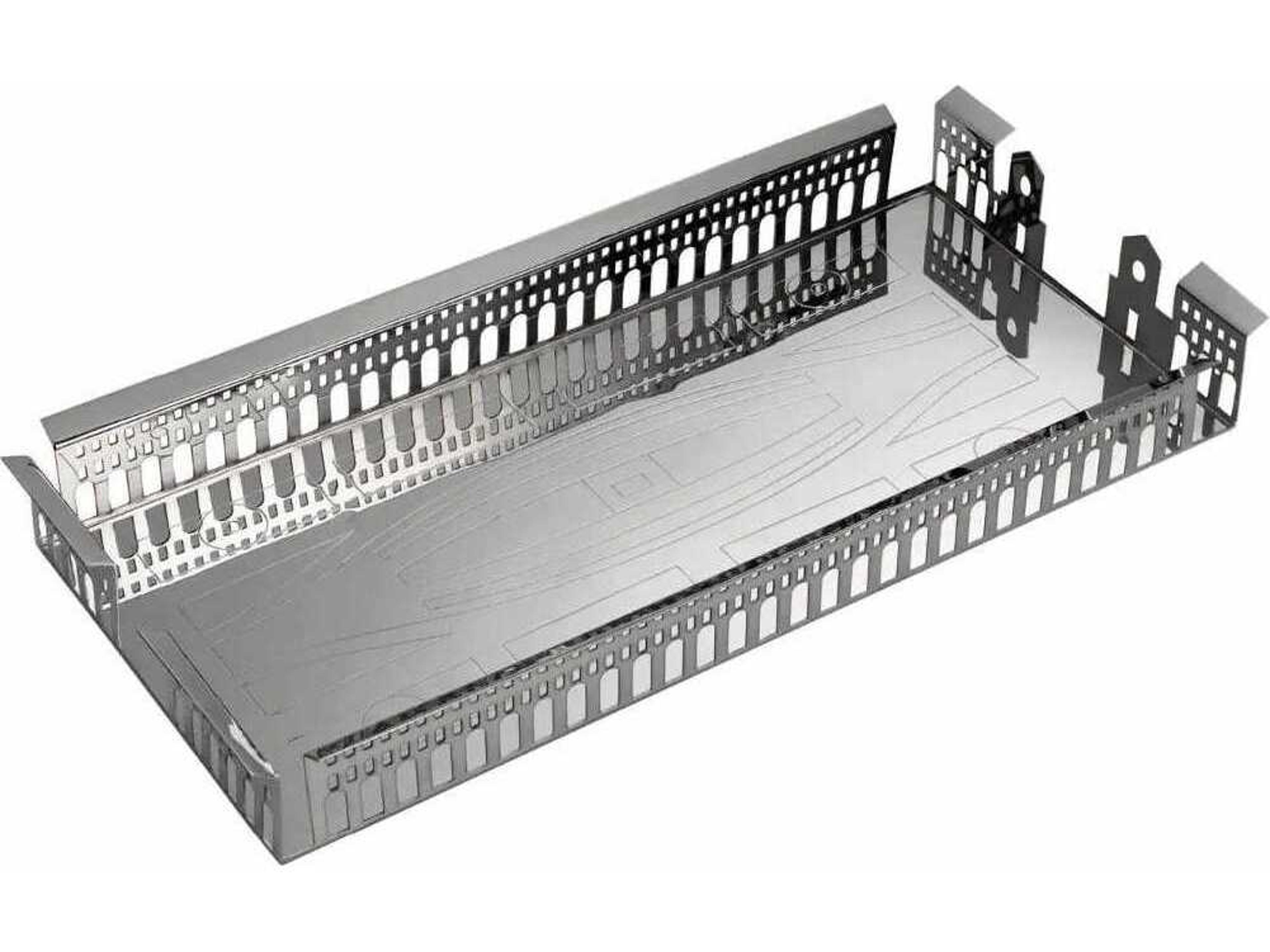 Driade Piazze Torino Piazza S.Carlo Stainless Steel Platter