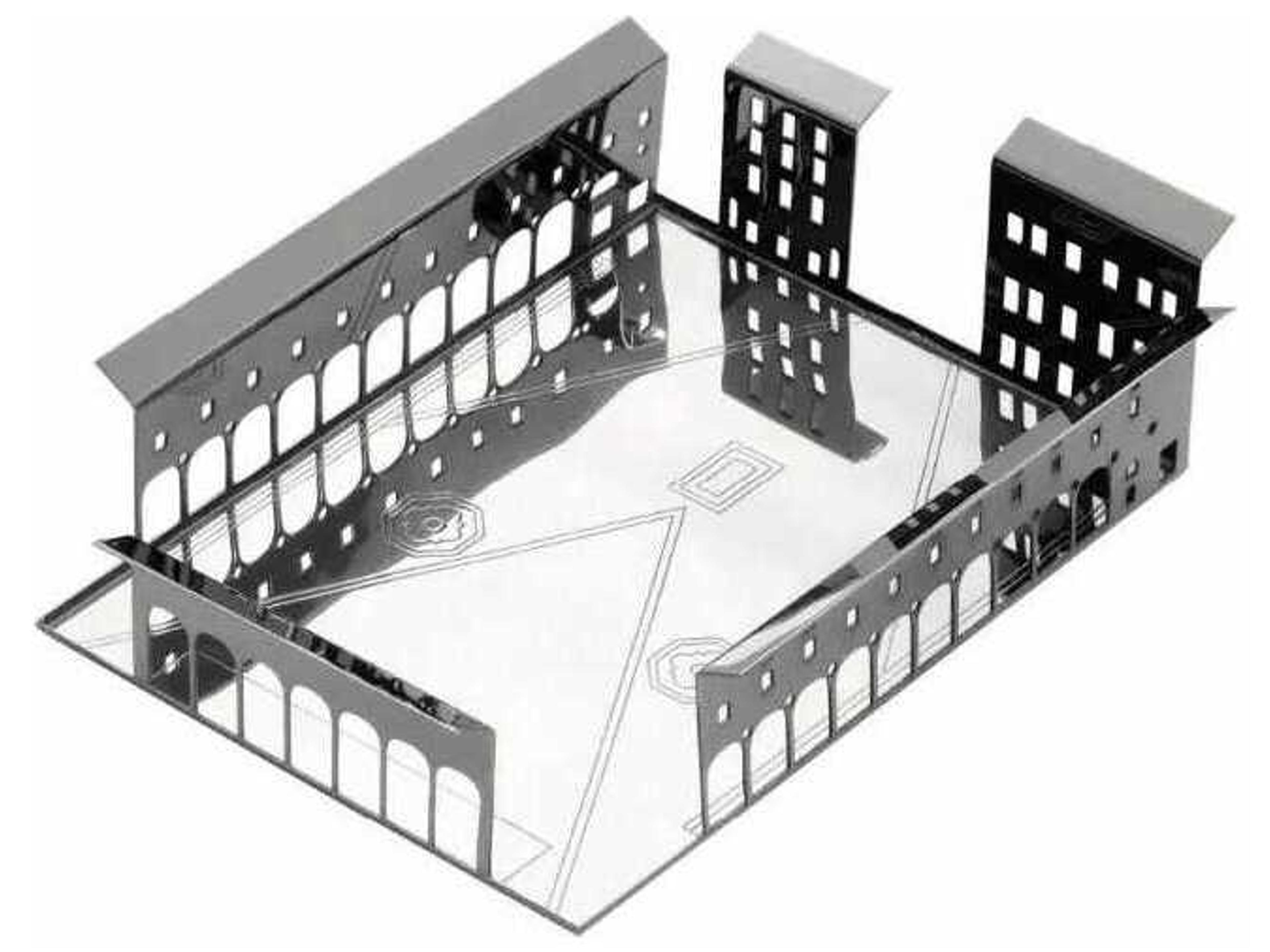 Driade Piazze Firenze Piazza Annunziata Stainless Steel Platter