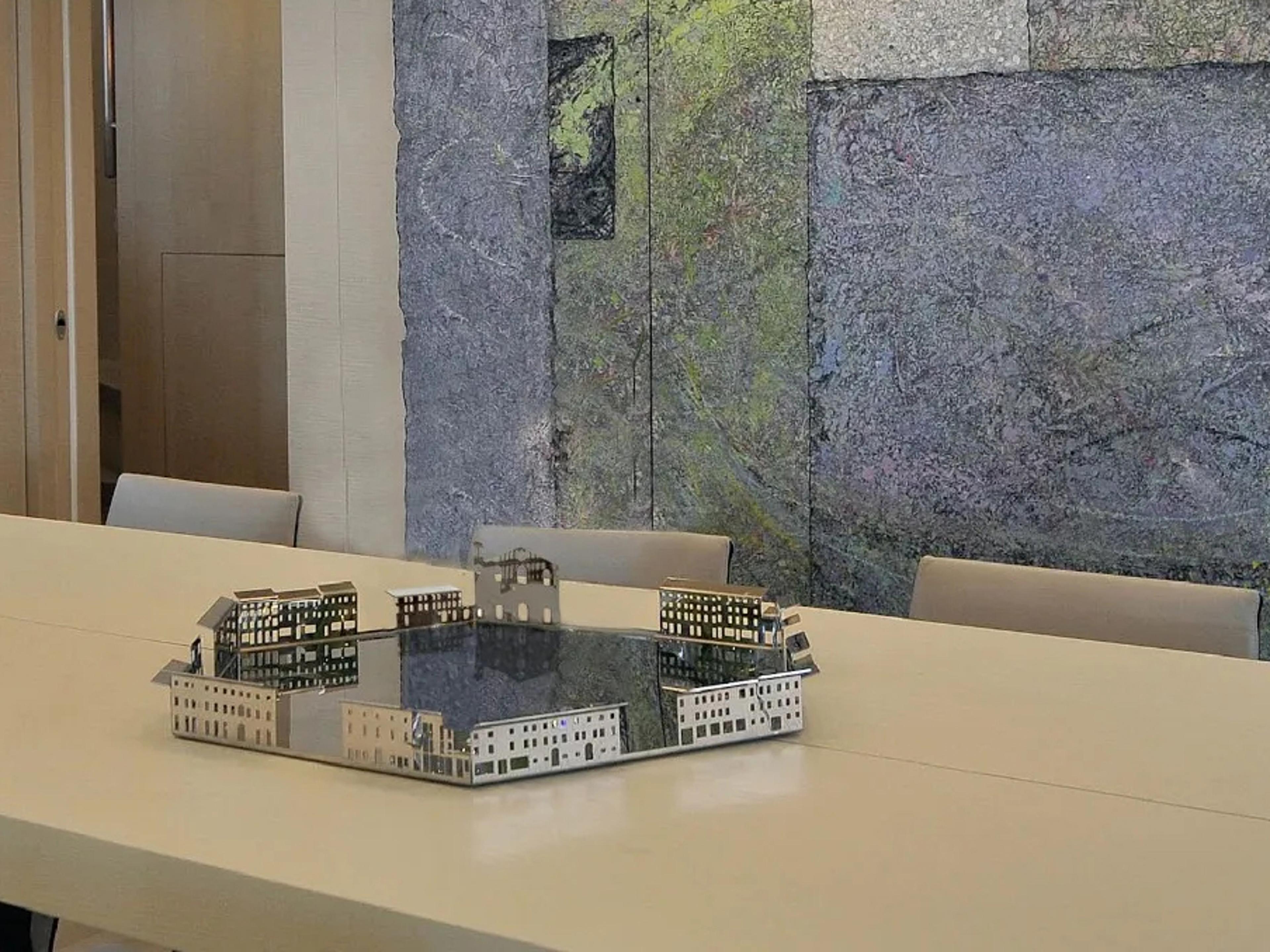 Driade Piazze Palmanova Piazza Grande Stainless Steel Platter