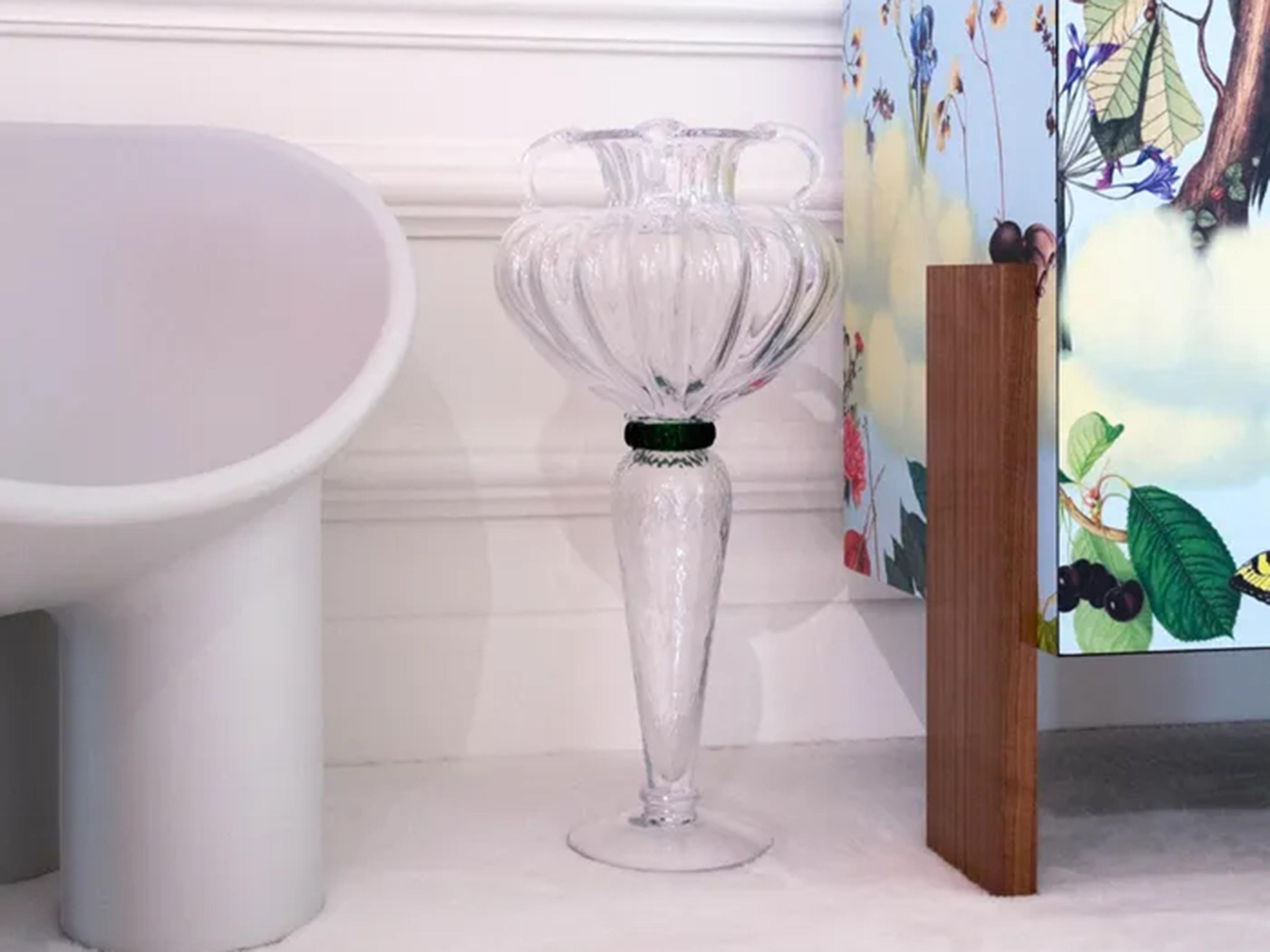 Driade Borek Sipek Green / Clear Vase