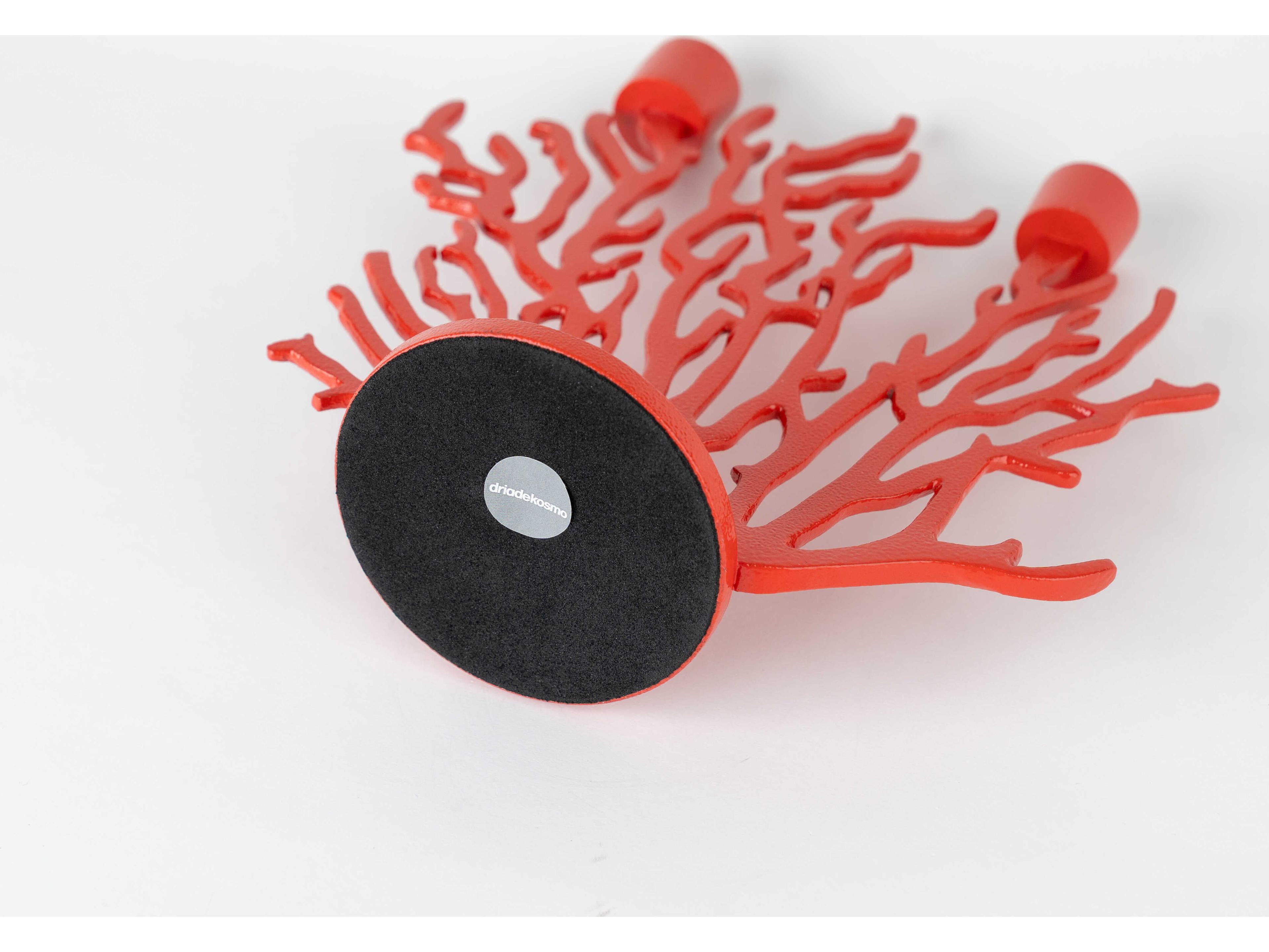 Driade Tenochtitlan Red Candle Holder