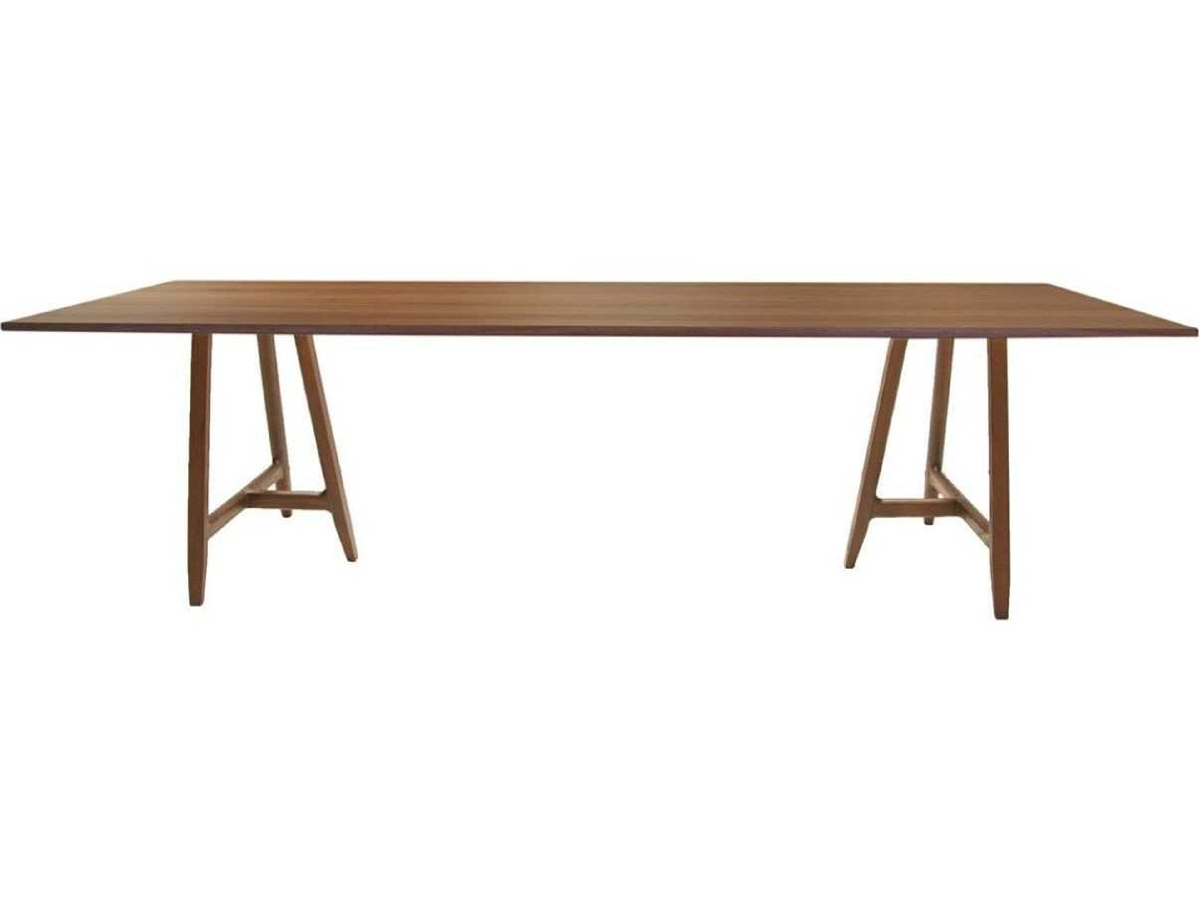 Easel By Ludovica + Roberto Palomba Rectangular Wood Dining Table