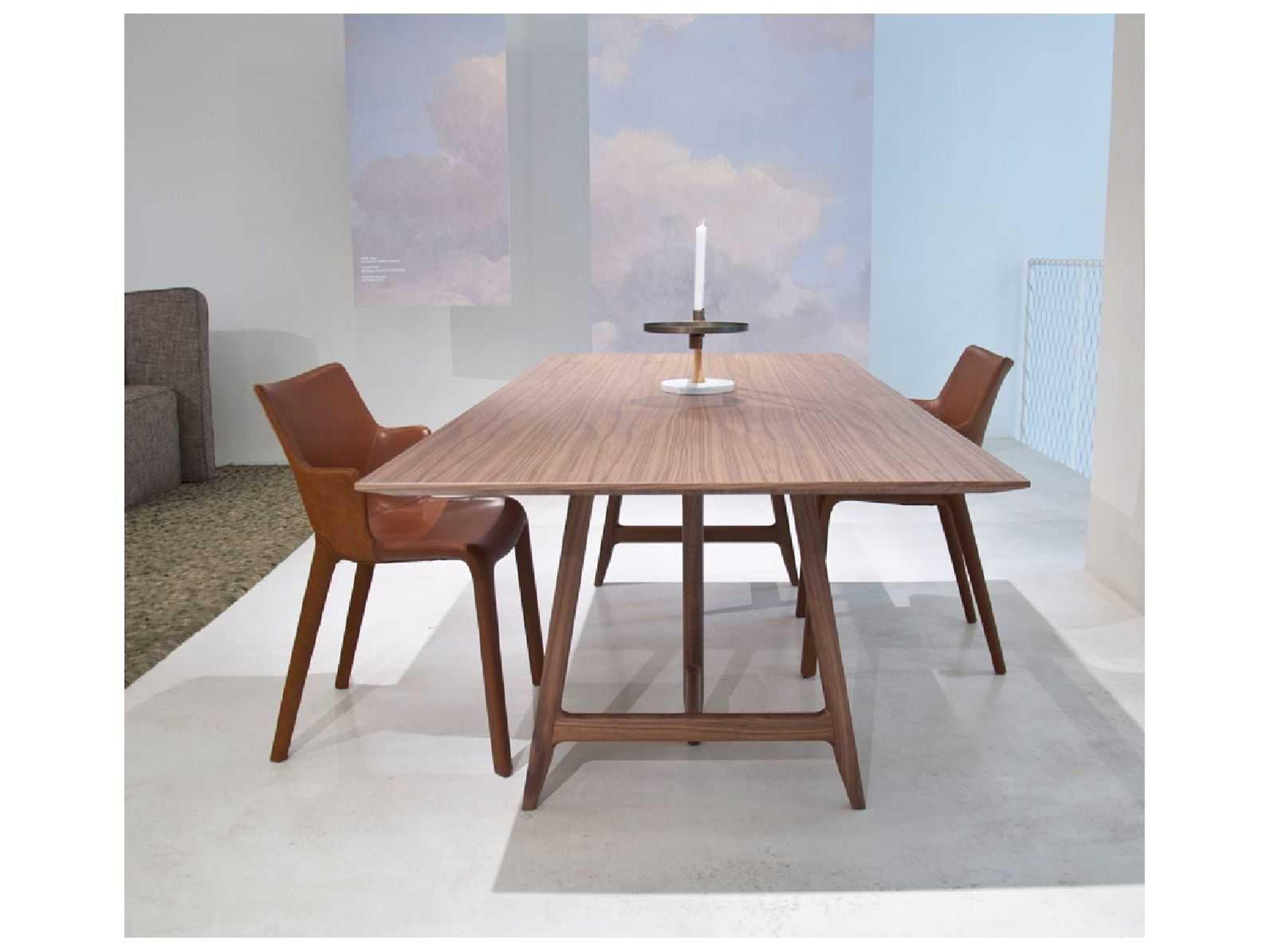 Driade Easel By Ludovica + Roberto Palomba Rectangular Wood Dining Table