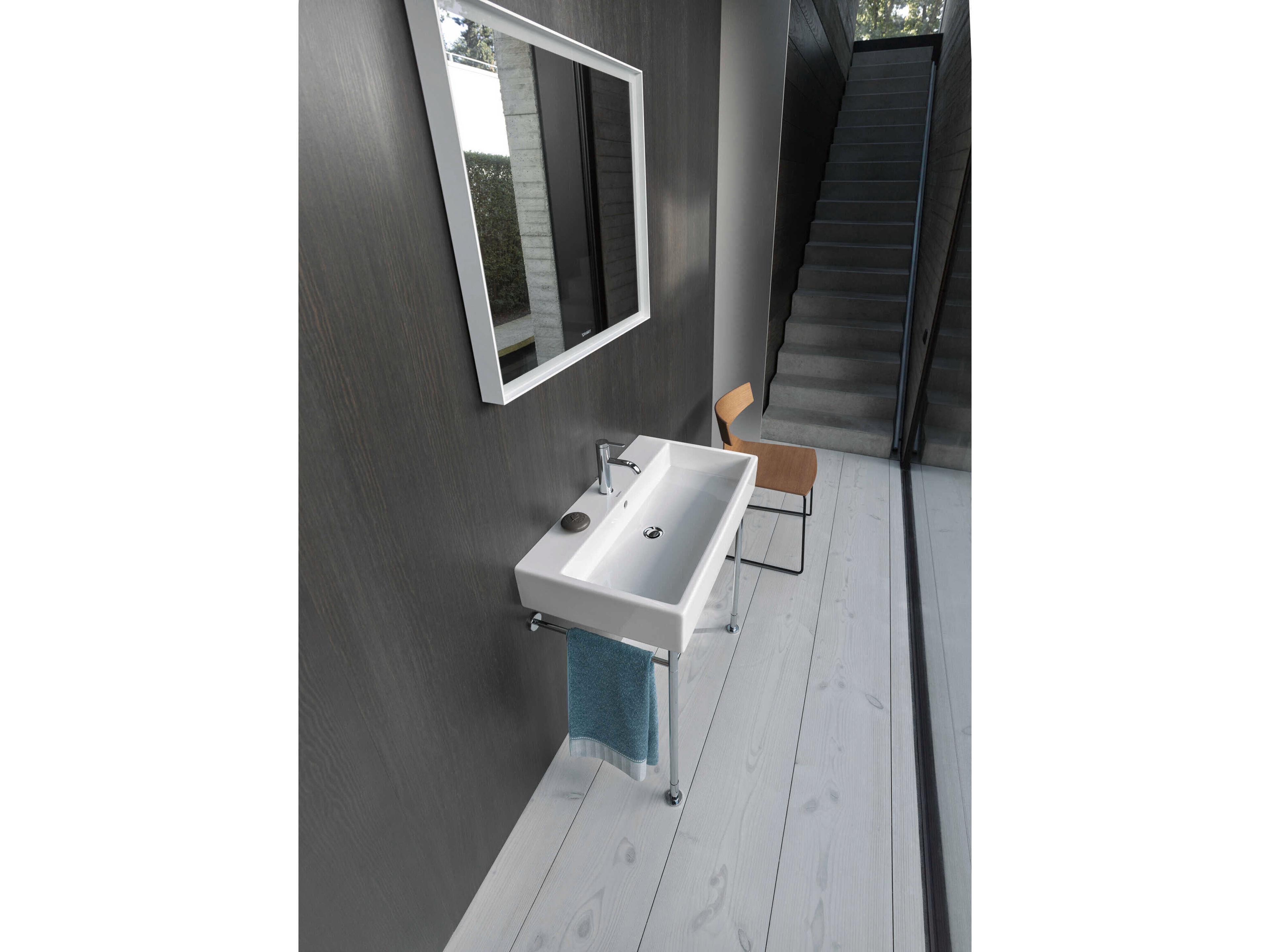 Duravit Vero 29'' Polished Chrome Metal Console