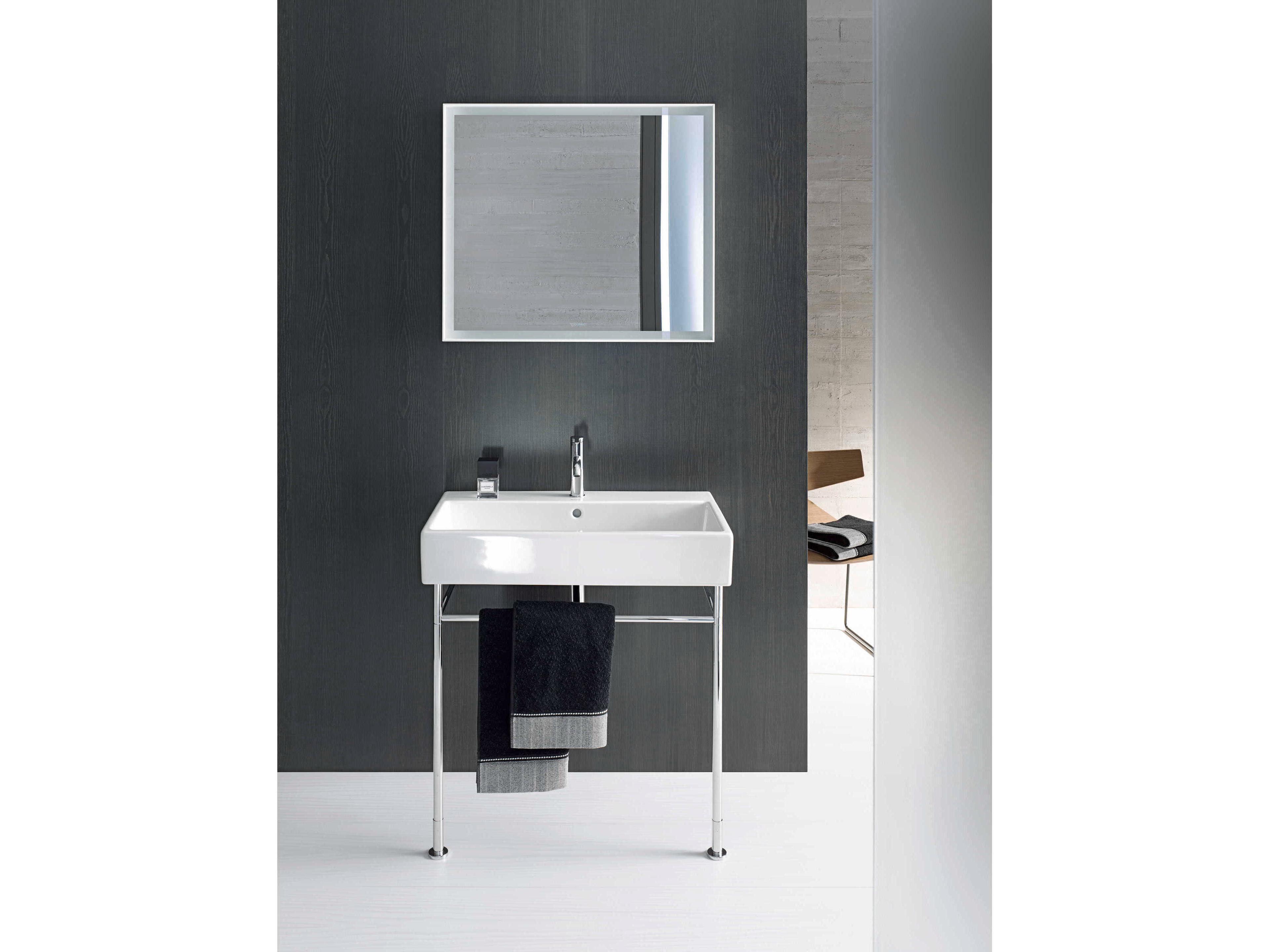 Duravit Vero 29'' Polished Chrome Metal Console