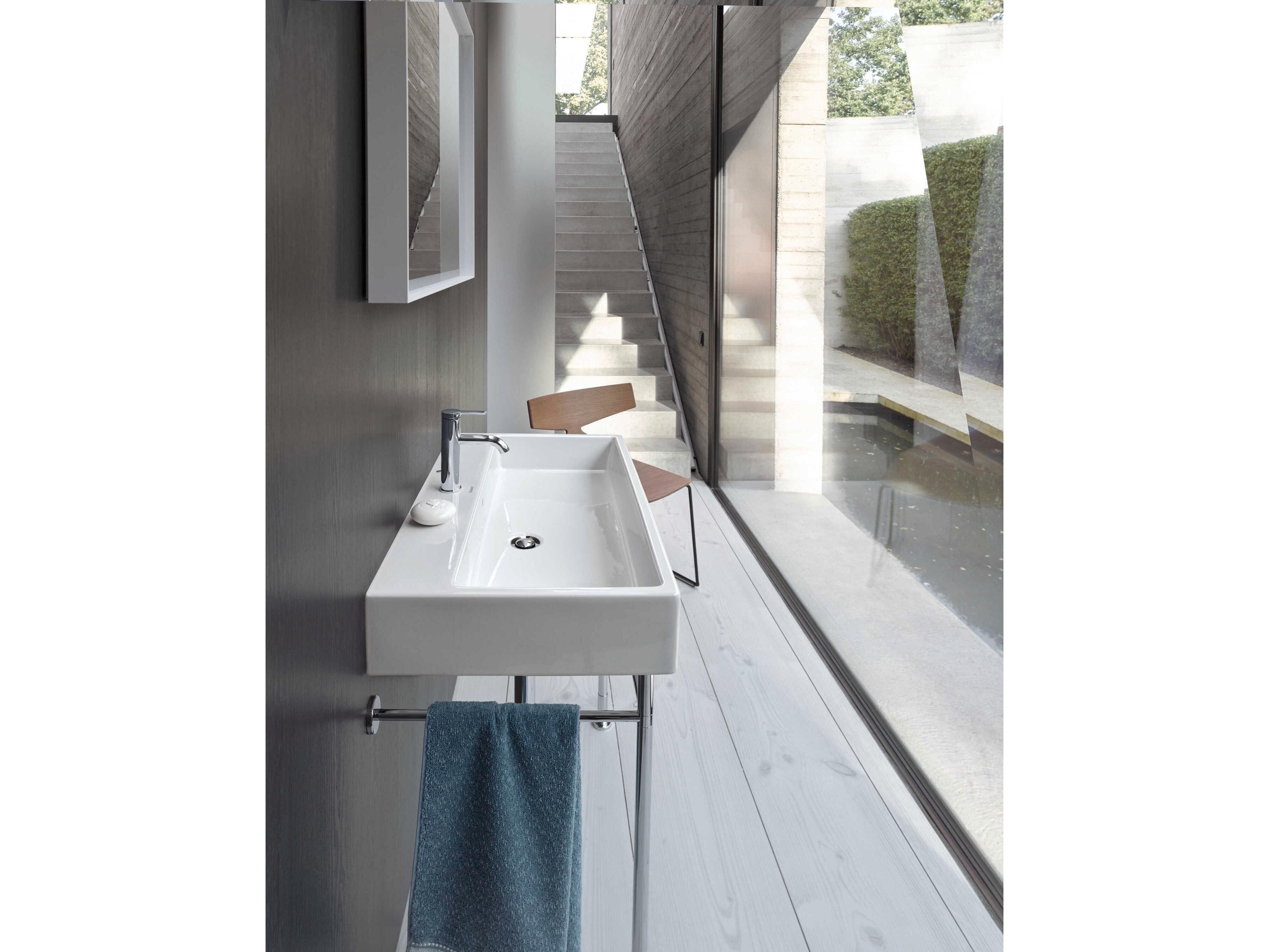 Duravit Vero 29'' Polished Chrome Metal Console