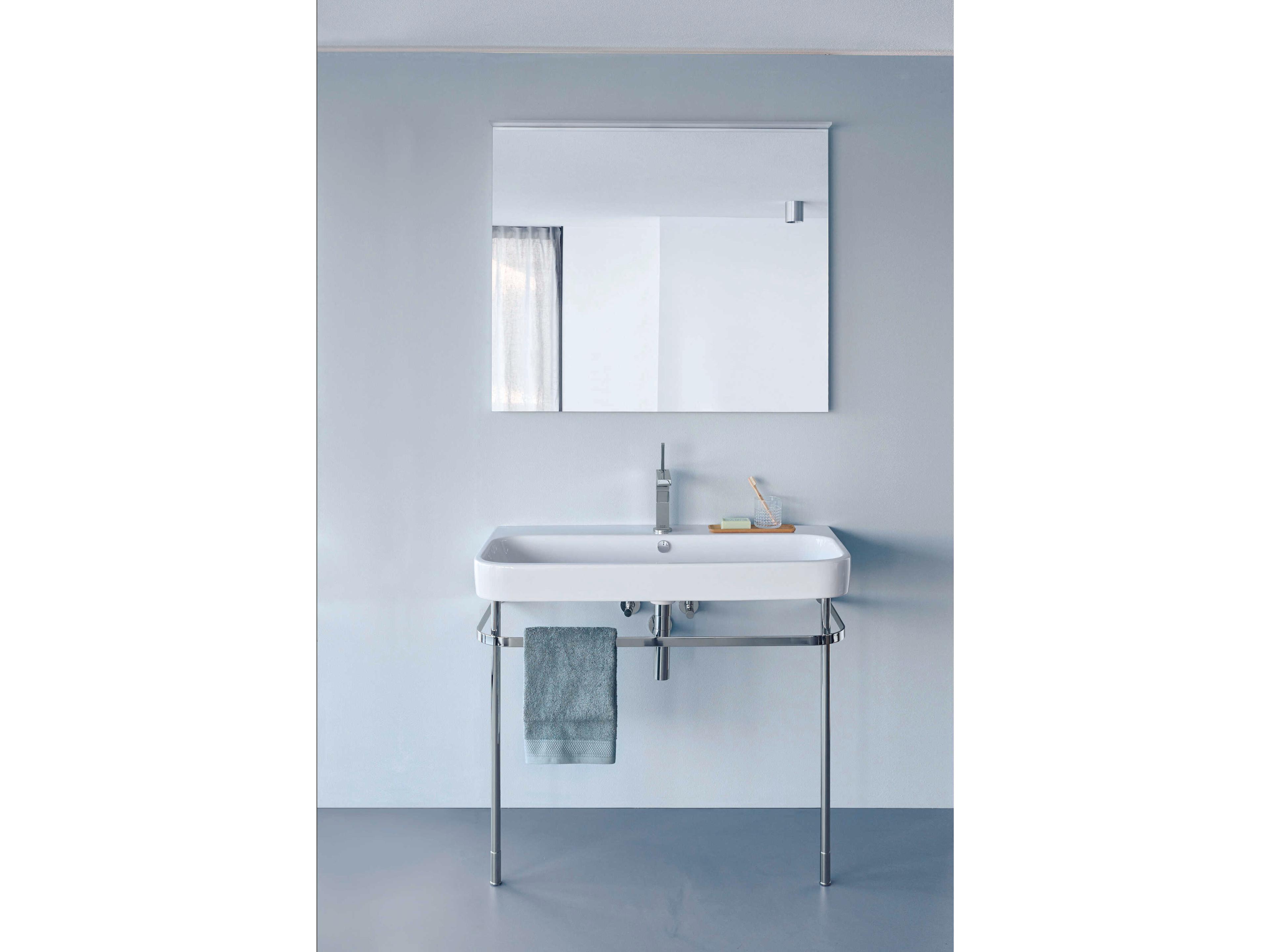Duravit Happy D.2 39'' Metal Chrome Console Vanity