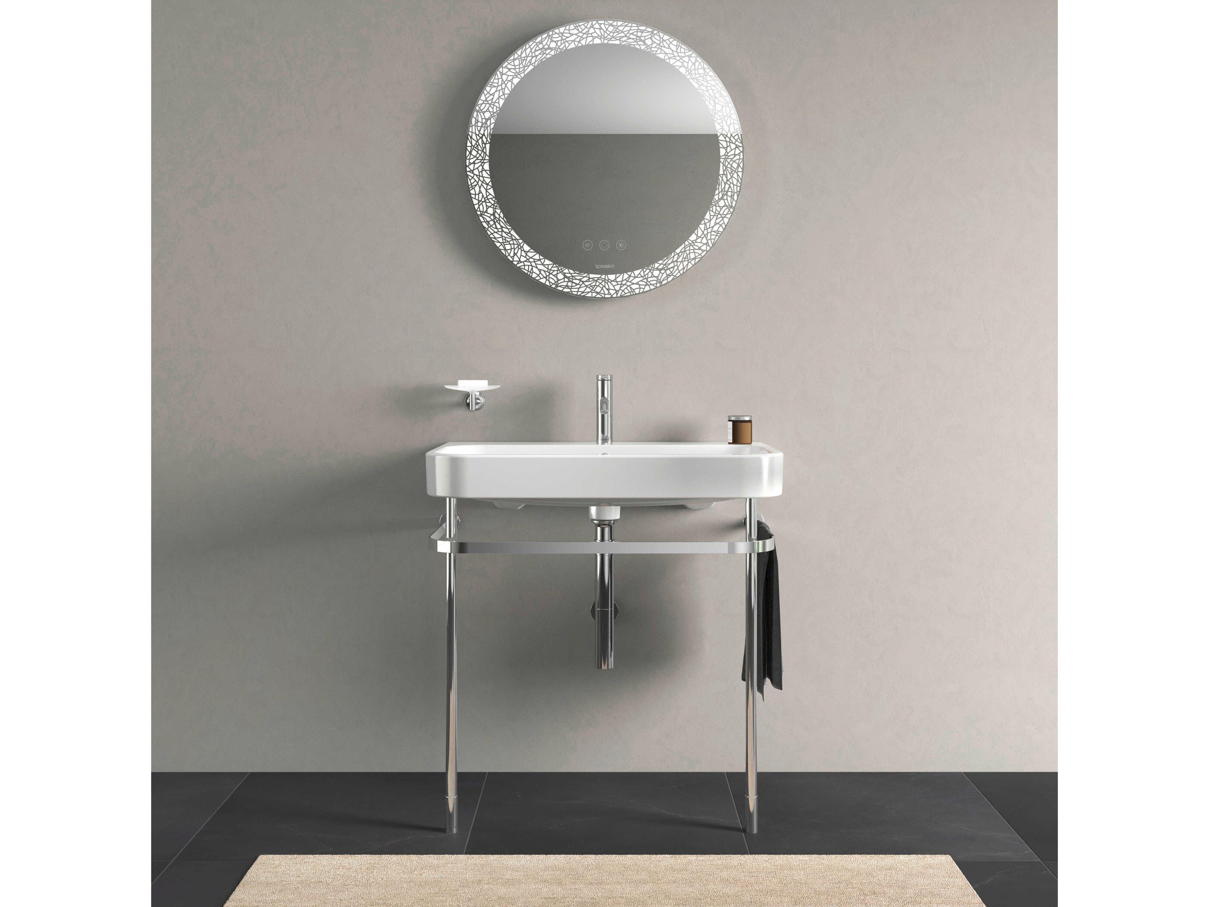 Duravit Happy D.2 30'' Metal Chrome Console Vanity