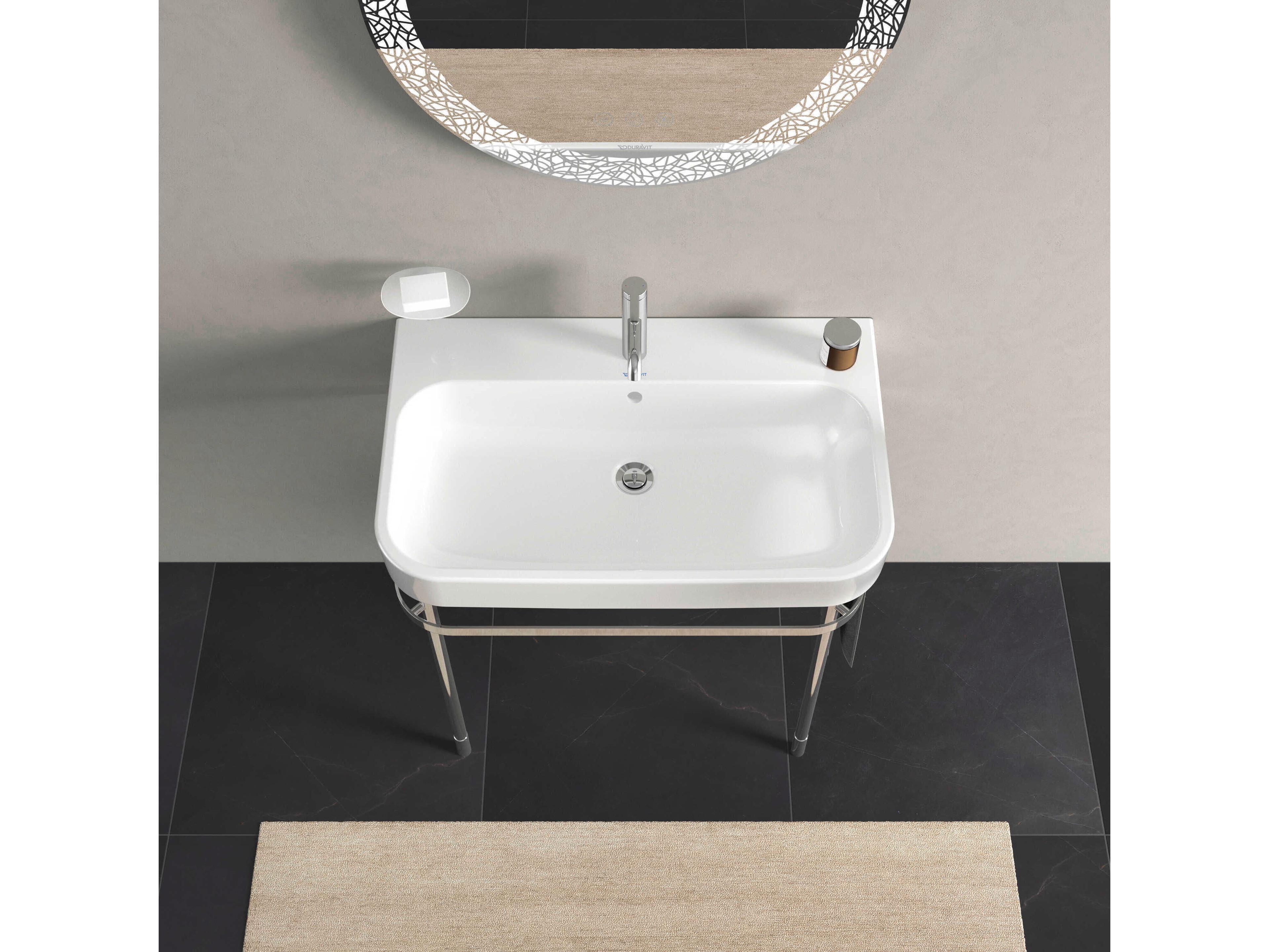 Duravit Happy D.2 30'' Metal Chrome Console Vanity