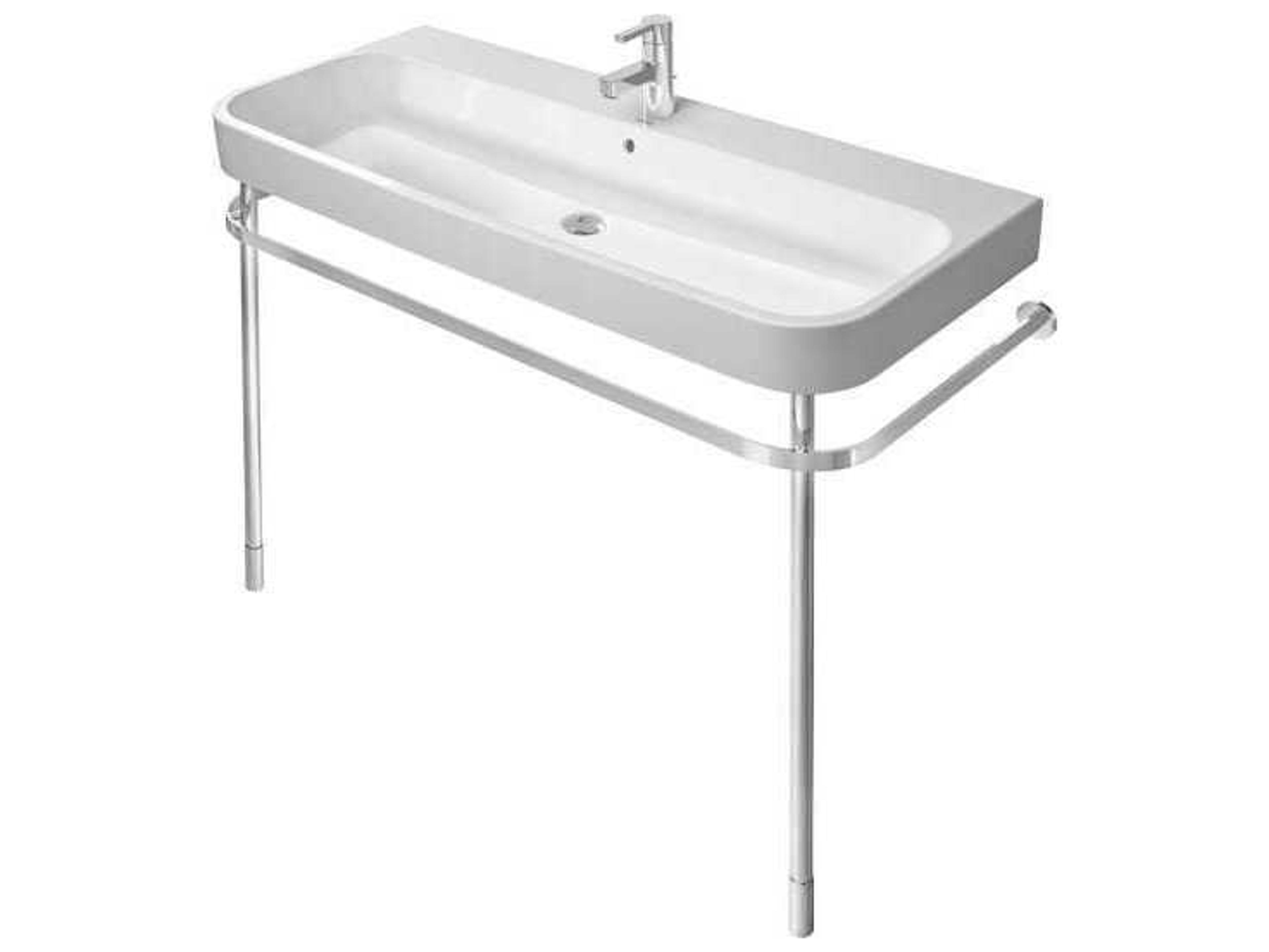 Duravit Happy D.2 47'' Metal Polished Chrome Console Vanity