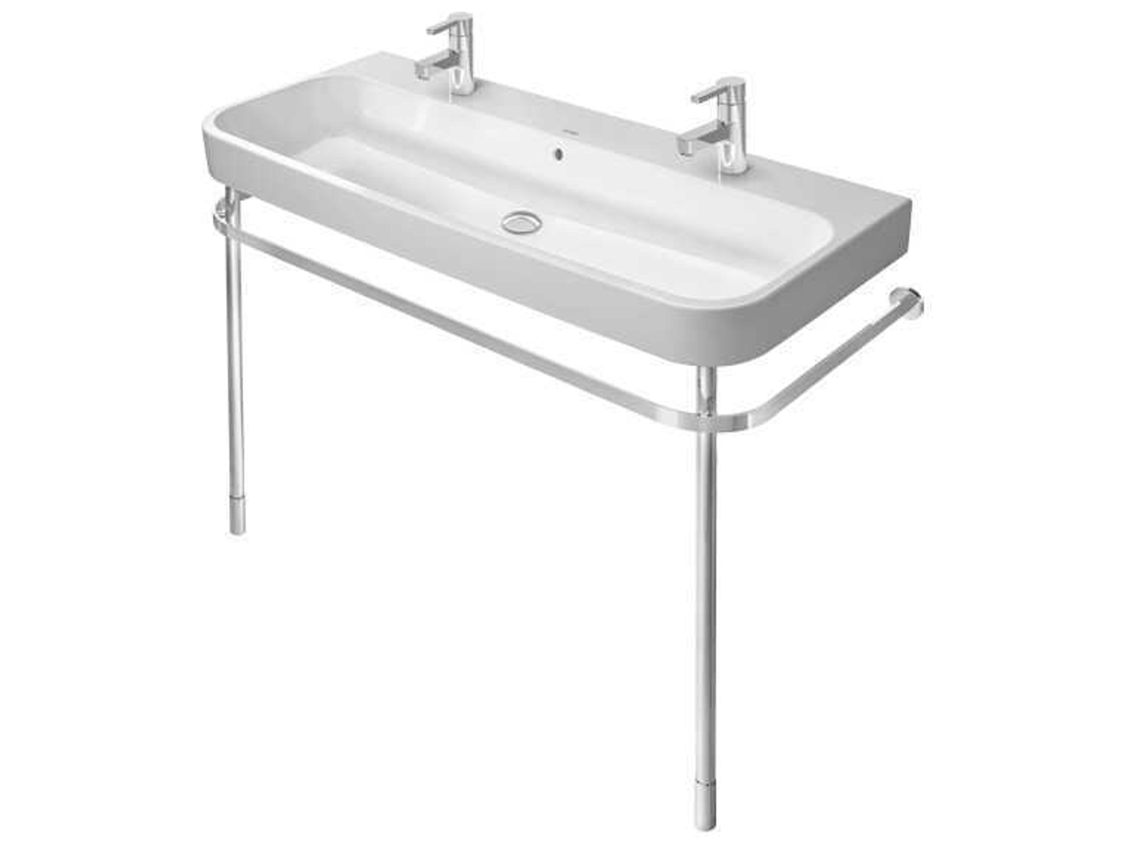 Duravit Happy D.2 47'' Metal Polished Chrome Console Vanity