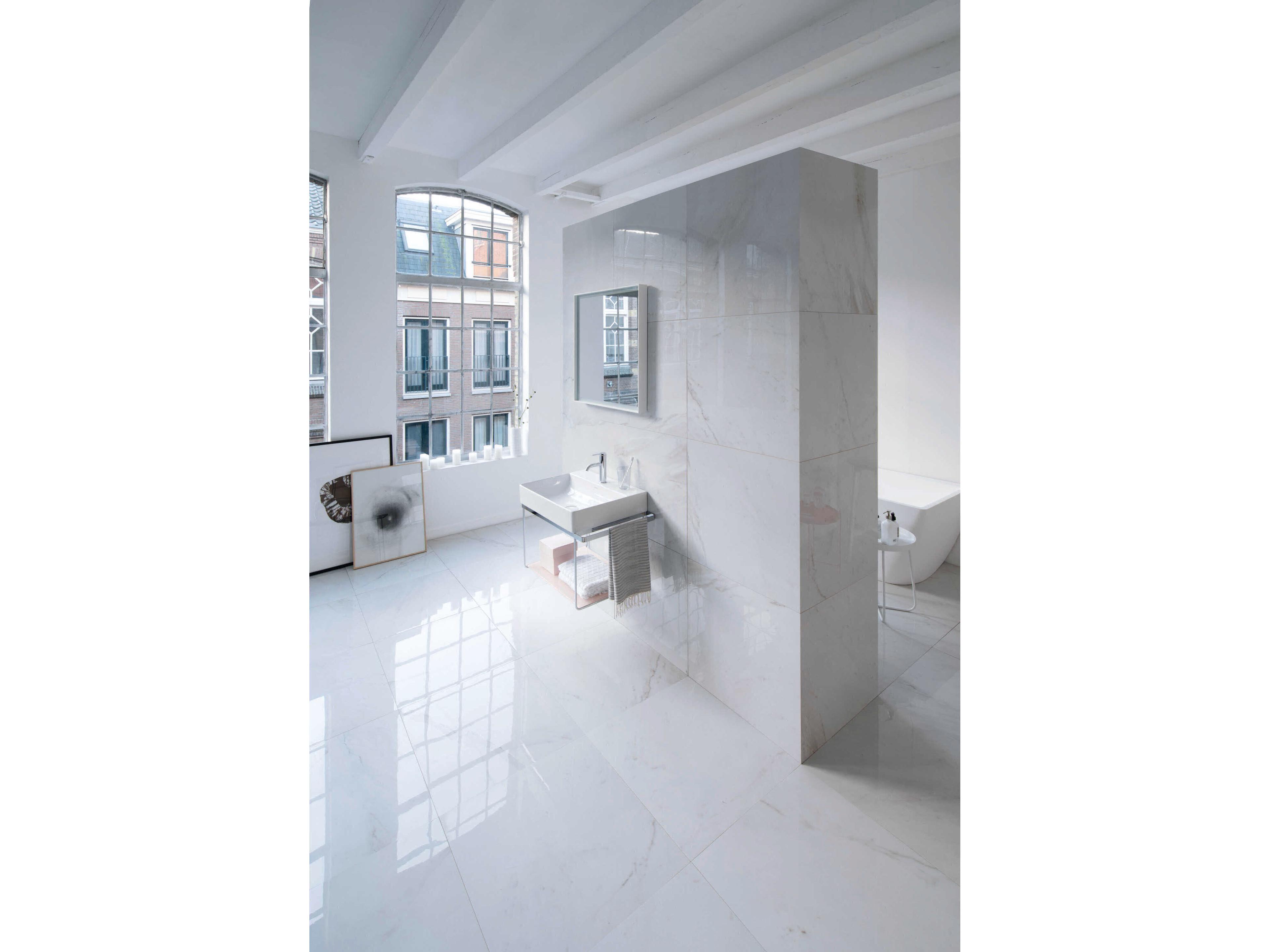 Duravit Durasquare 26'' Freestanding Chrome Console