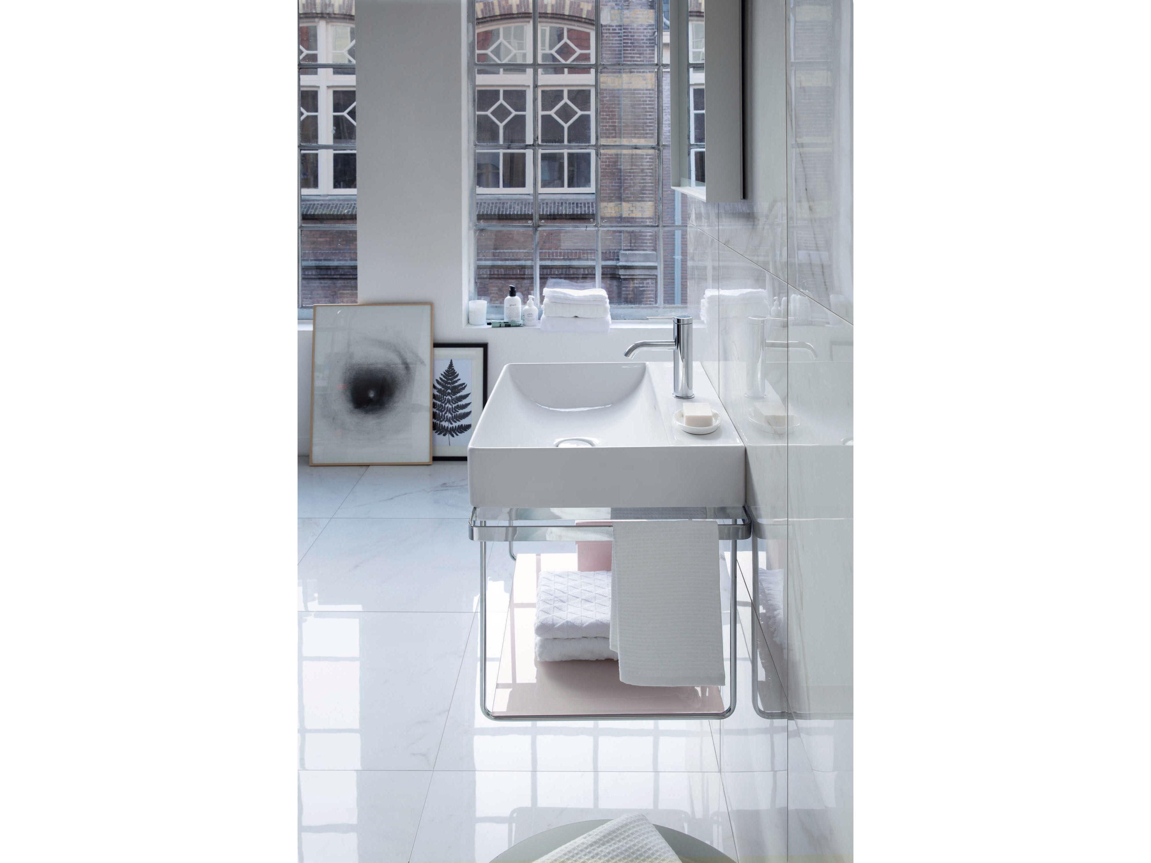 Duravit Durasquare 26'' Freestanding Chrome Console