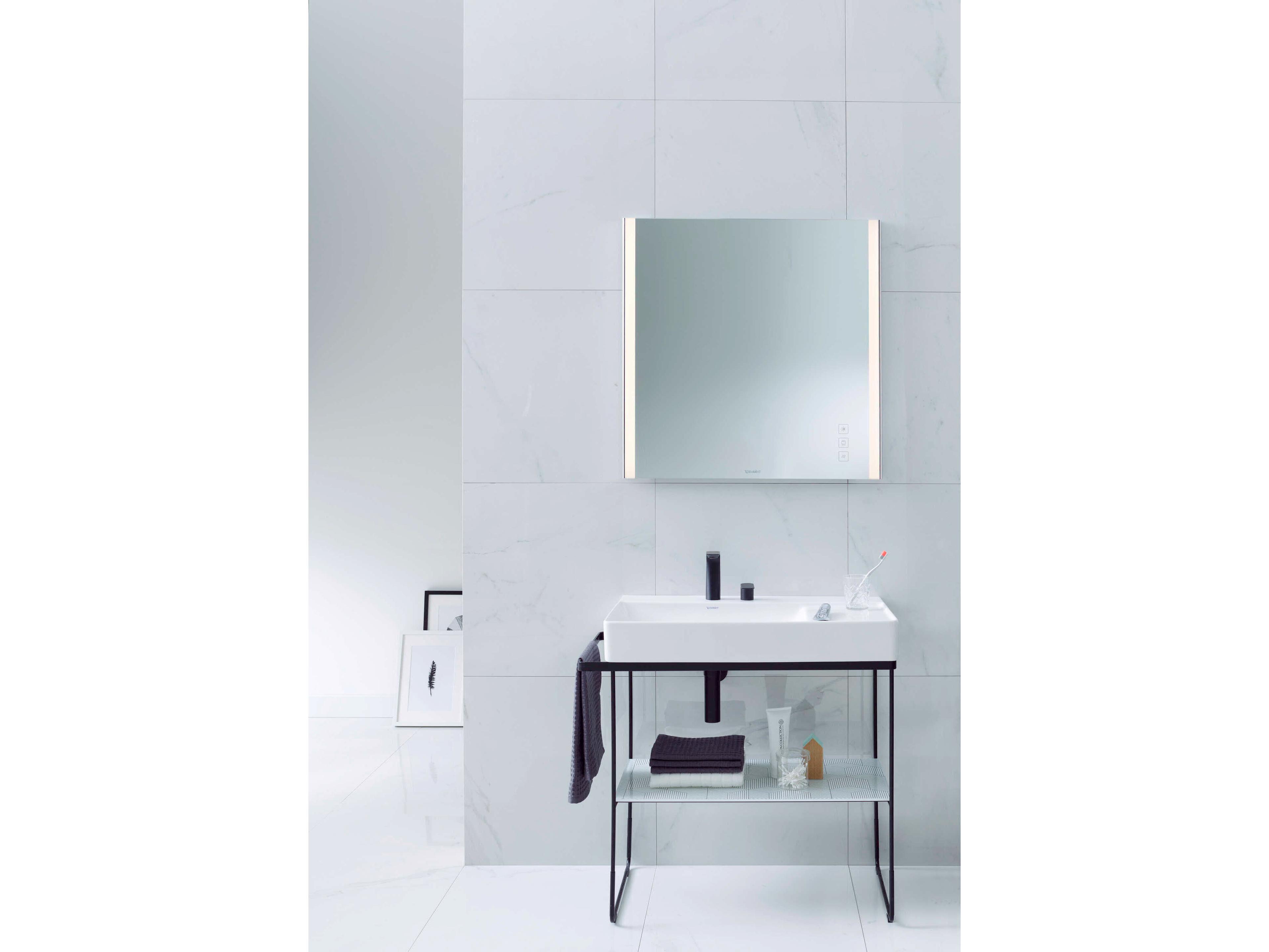 Duravit Durasquare 34'' Freestanding Black Console