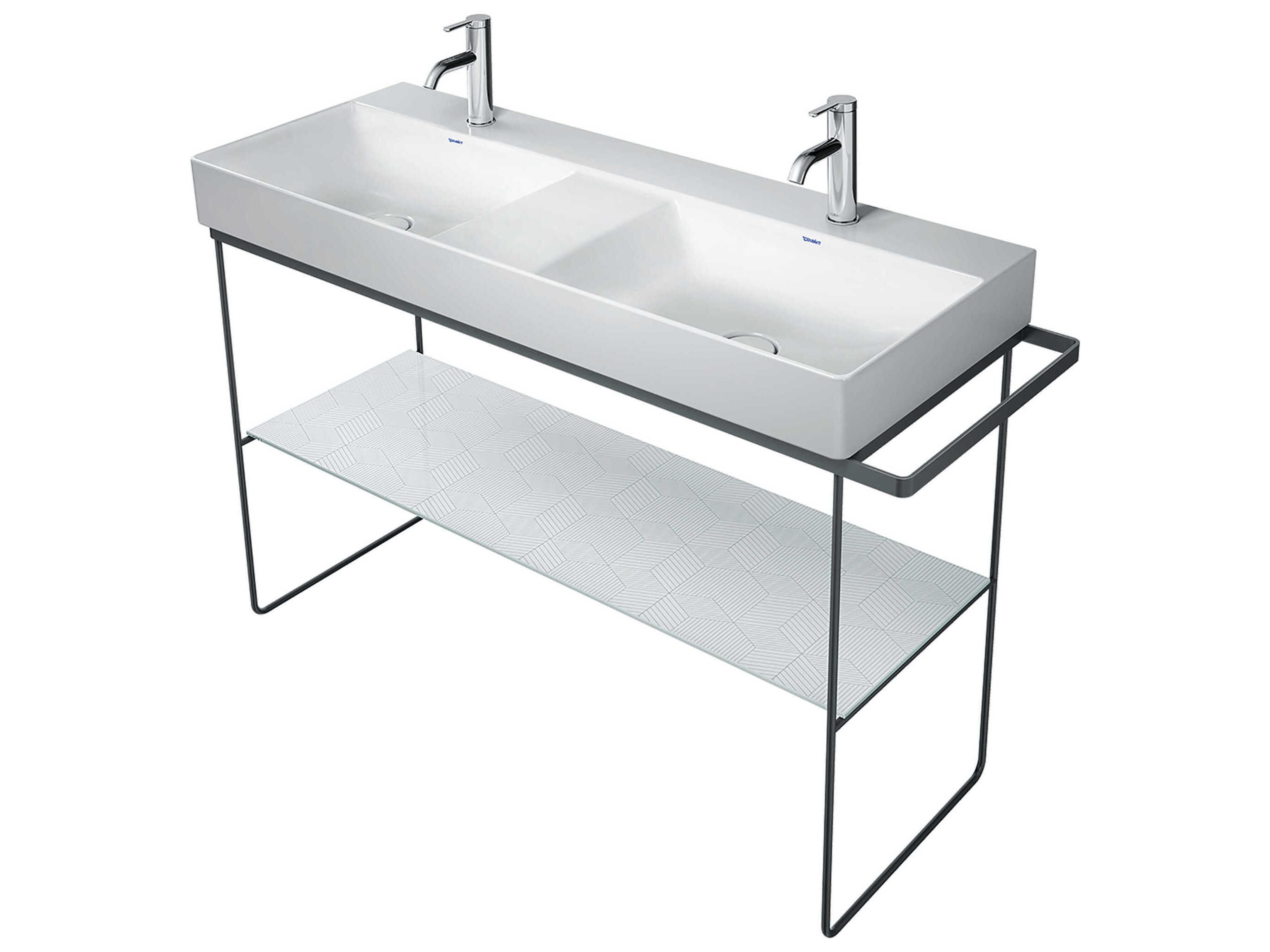 Durasquare 50'' Freestanding Chrome Console