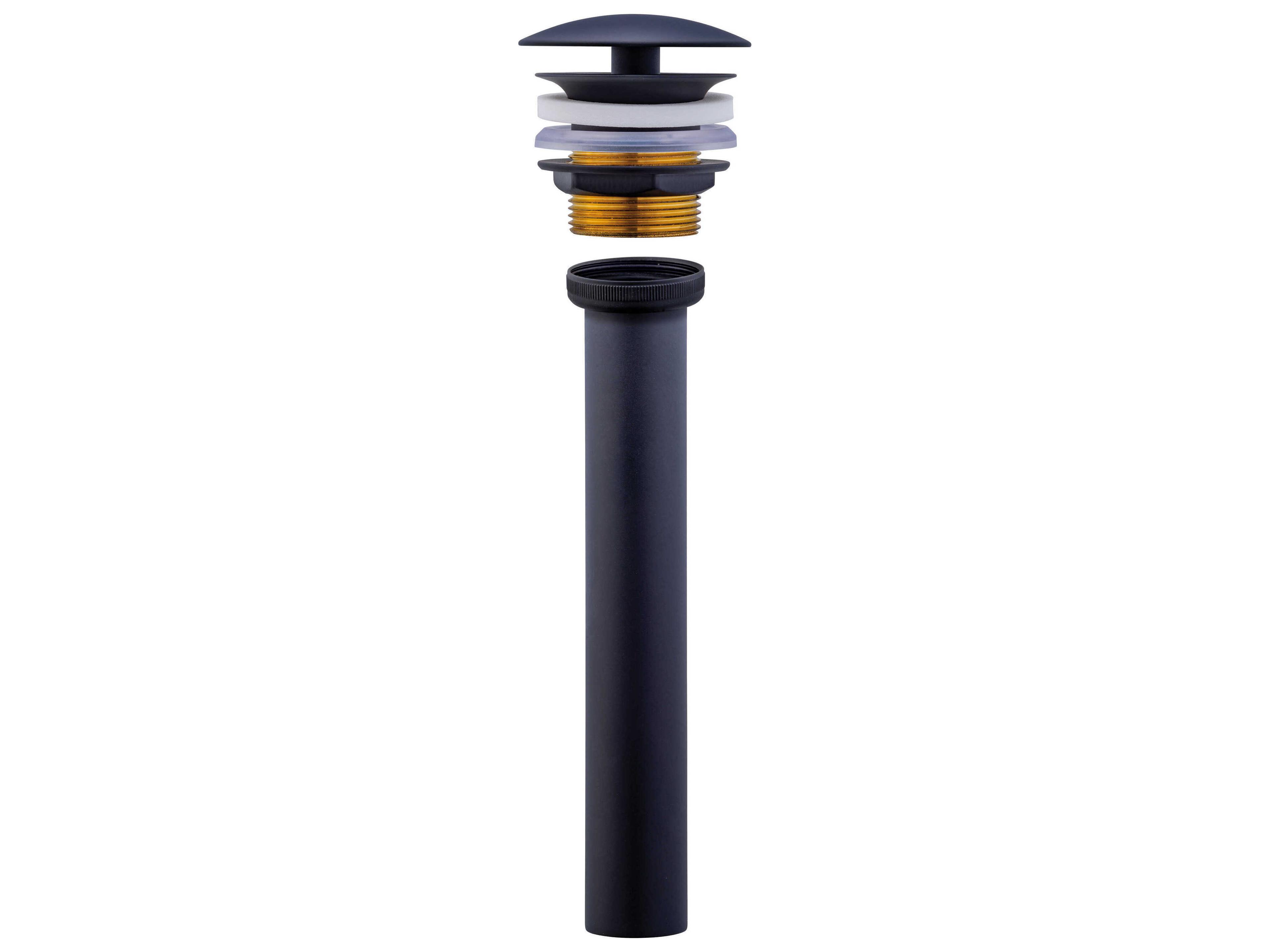 Sink Accessories Matte Black Sink Drain