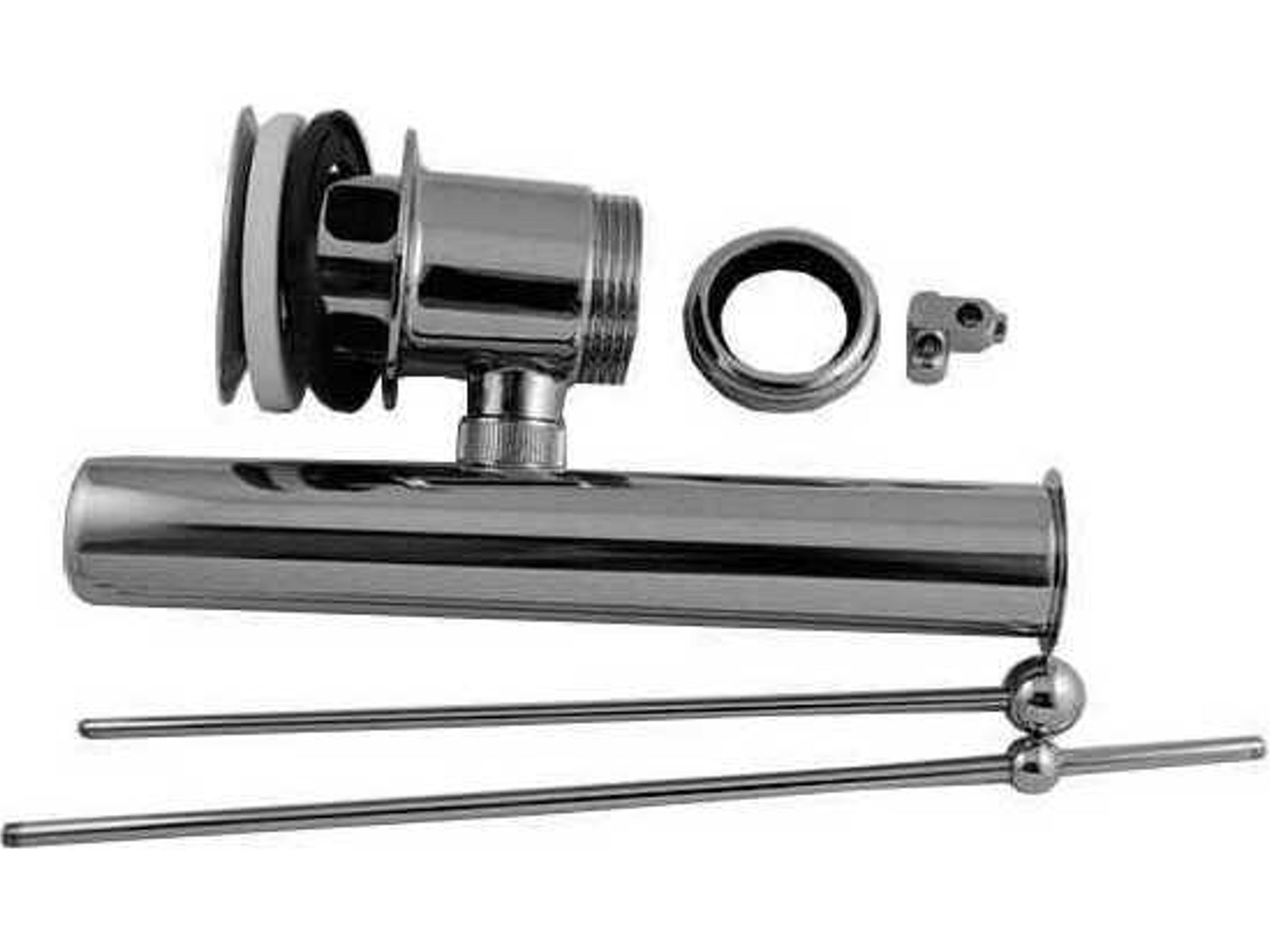 Sink Accessories  Chrome Pop-Up Basin Waste